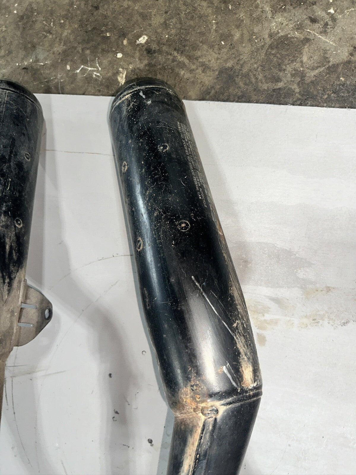 93 Yamaha XJ 600 XJ600 Seca II 2 Header muffler pipe exhaust