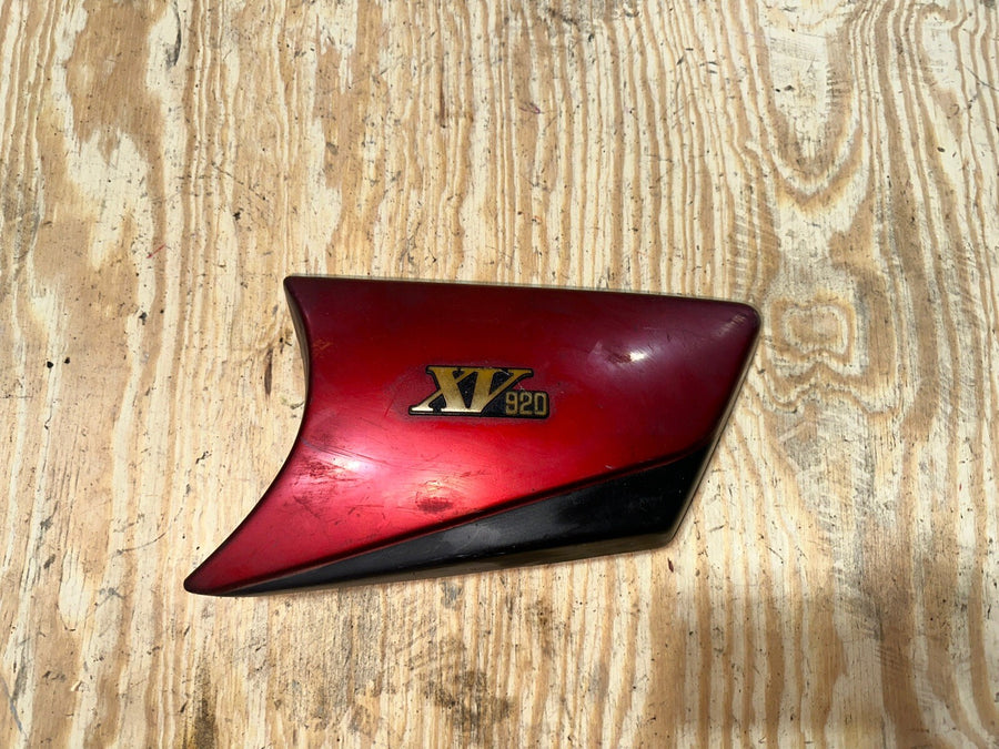 81 Yamaha XV920RH XV920R XV 920 R Left Side Cover Panel 5A8-21711-01-20