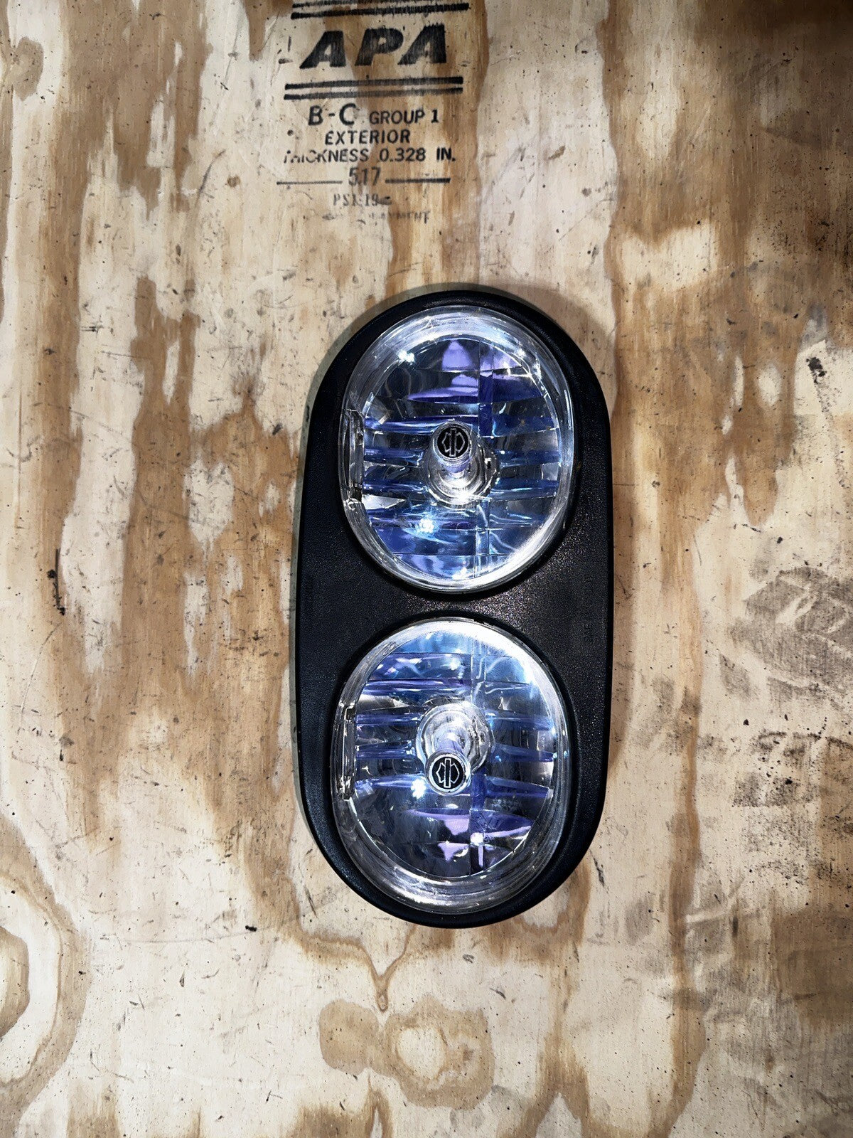 Genuine Harley OEM 04-13 Road Glide Touring Halogen Dual Head Light Lamp Housing