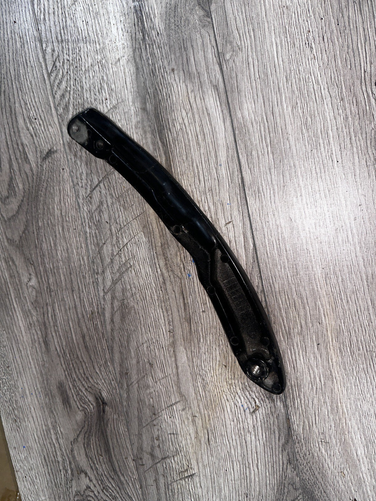 95 Yamaha XV 750 XV750 Virago left rear back fender mount sissy bar bracket