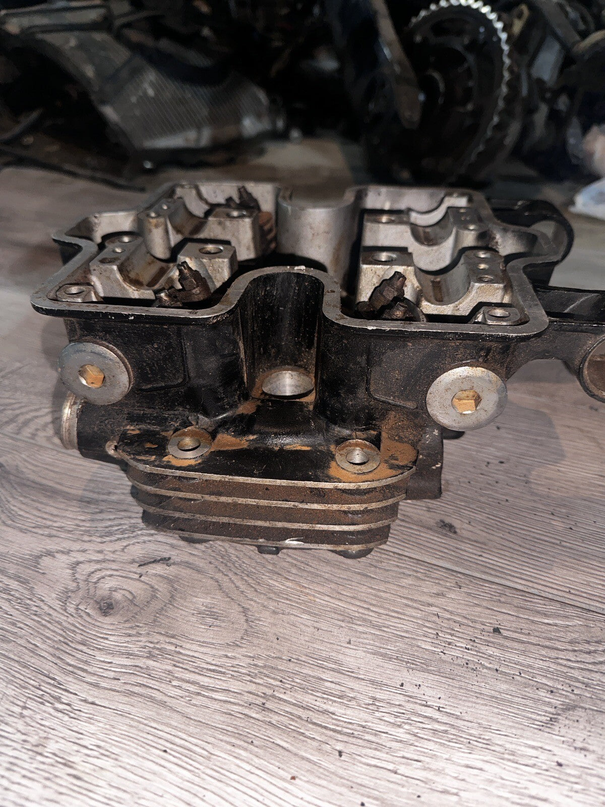 Honda VF750 VF 750 F Interceptor Rear Cylinder Head Used