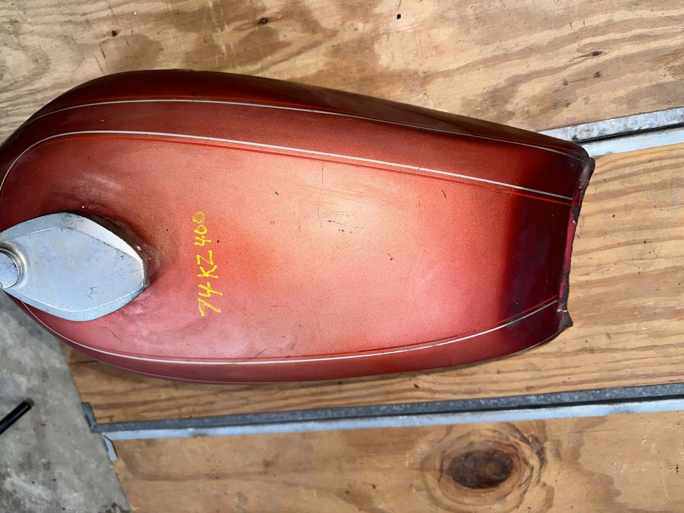 1974-77 Kawasaki KZ400 KZ 400 Gas Tank Fuel