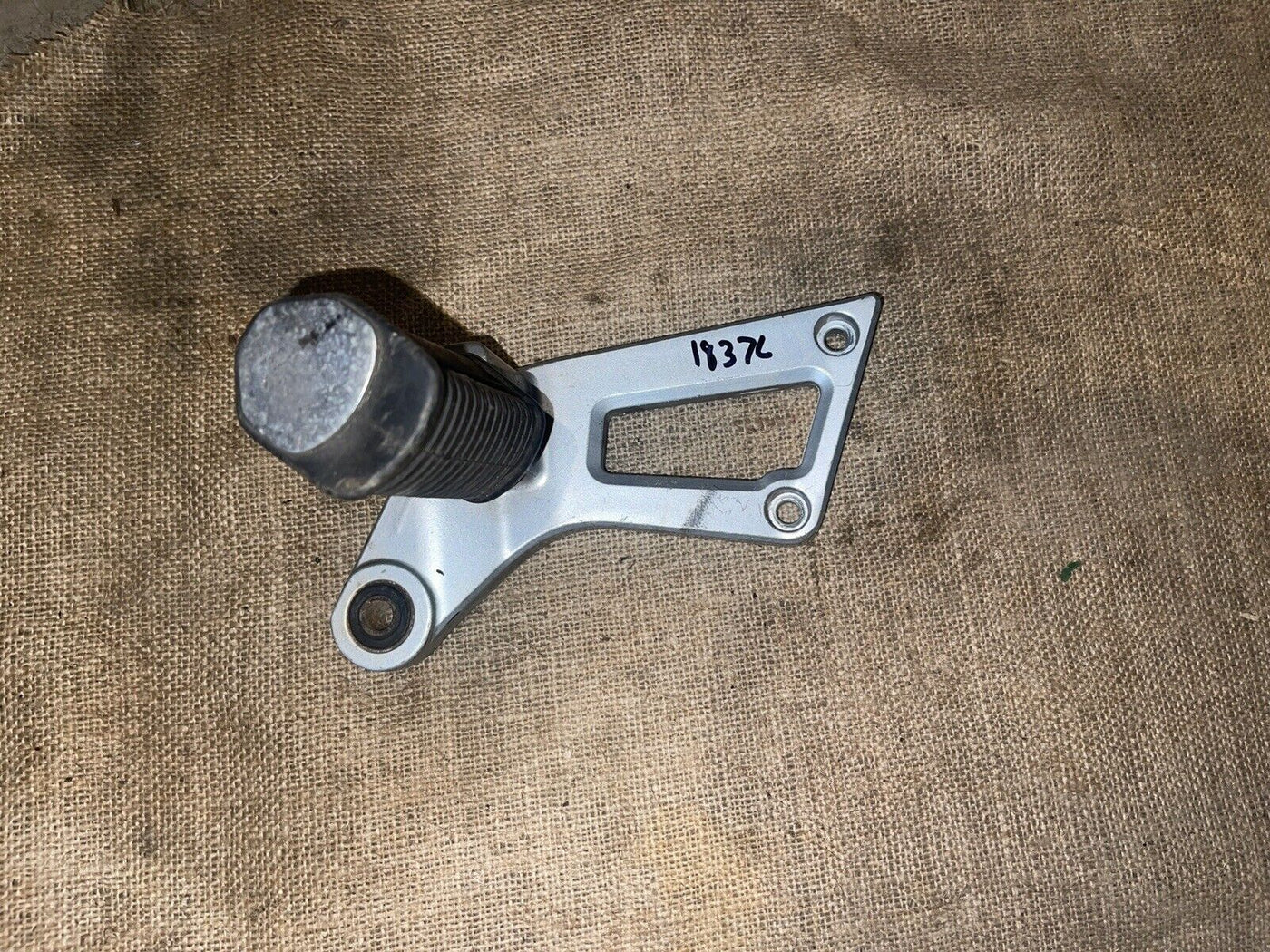 90 Suzuki Katana 1100 GSX1100F Rear Left Passenger Foot Peg Rest