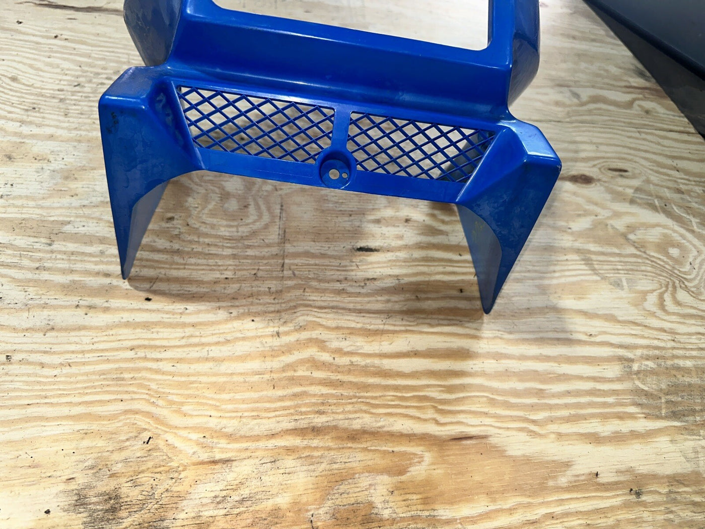 2000 Kawasaki KLR650 Front Upper Headlight Cowl Fairing Cover Panel