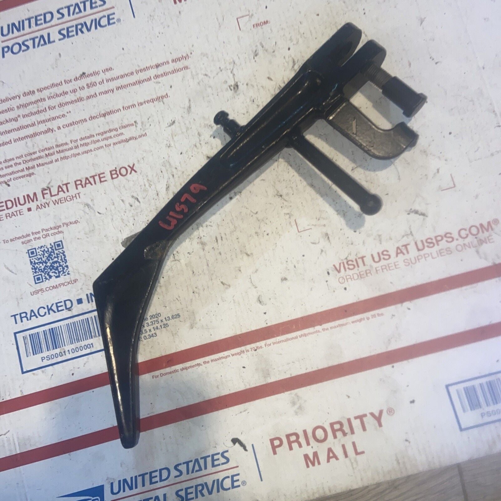 92 93 Suzuki GSXR 600 750 Kickstand Kick Side Stand With Spring