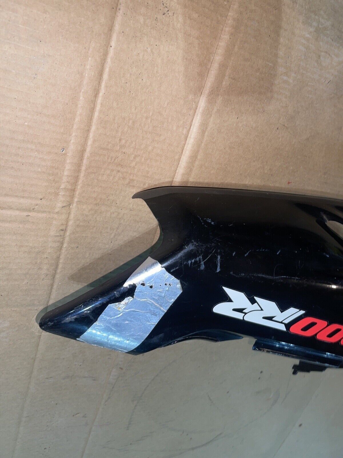 1998 98 Honda CBR900RR Rear Left Side Cover Tail Fairing Cowling Cowl Plastic