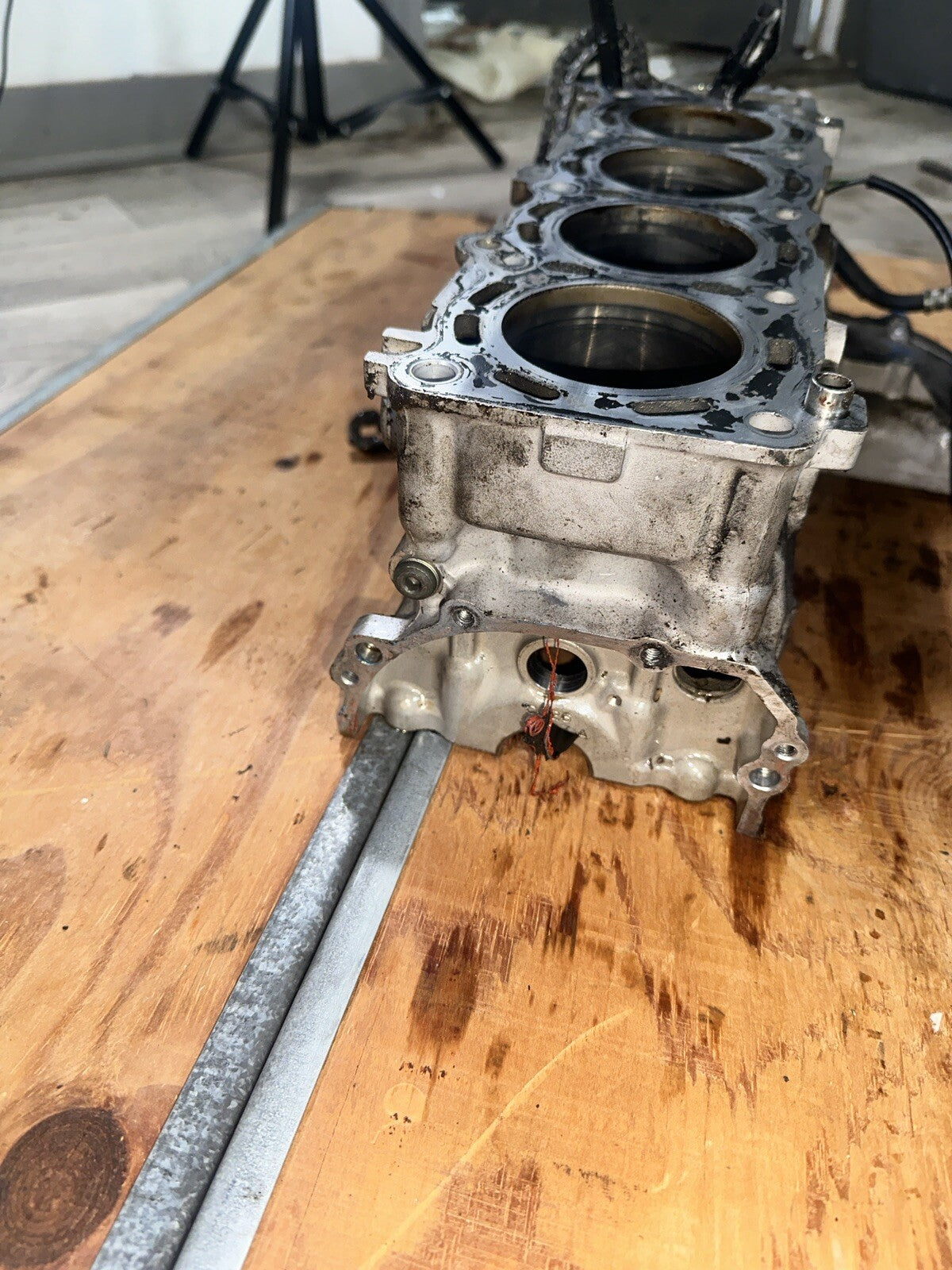 01 SUZUKI GSX-R 600 CYLINDER JUGS WALL CASING BLOCK MOTOR ENGINE GSXR GSX R