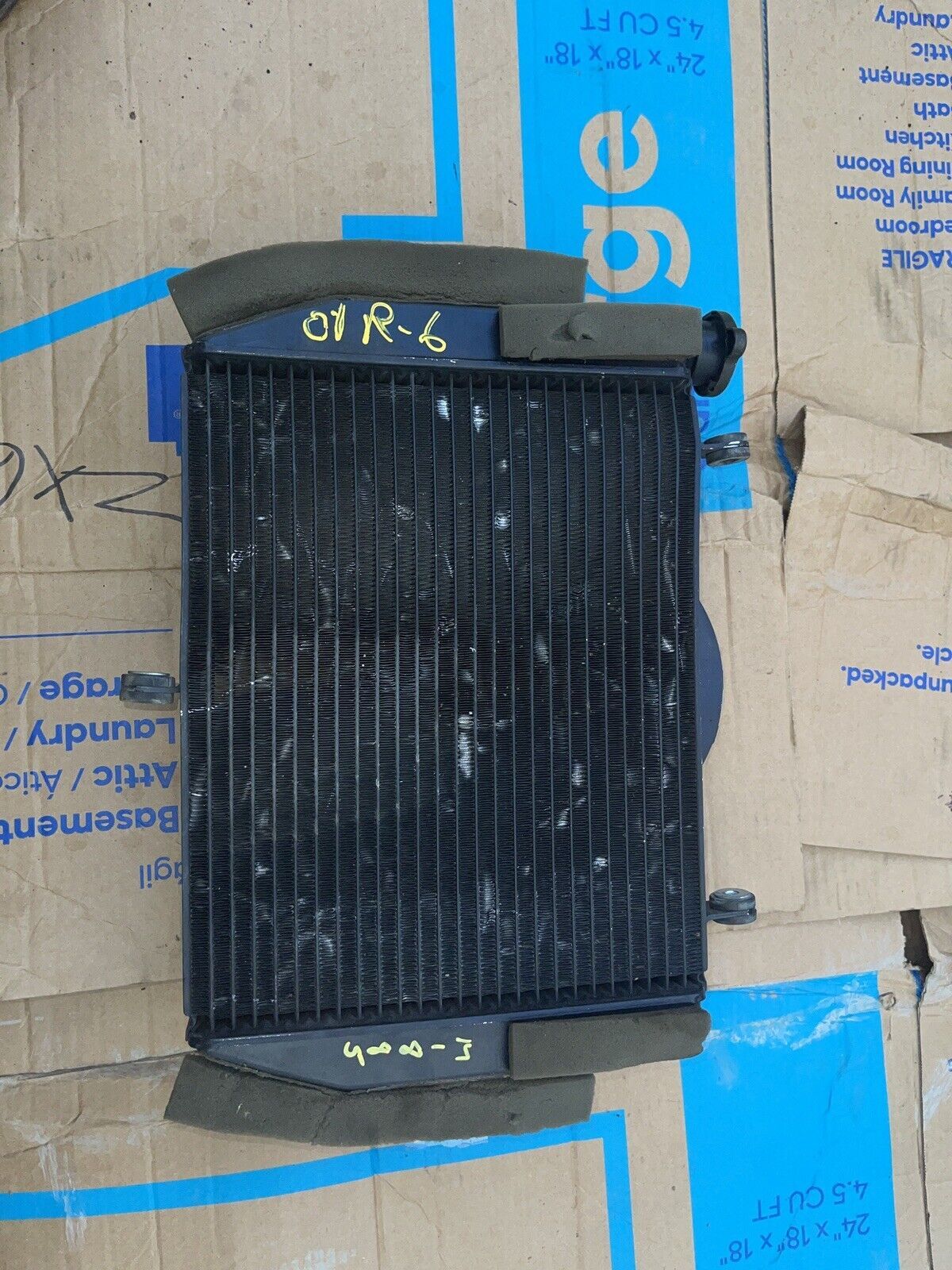 YAMAHA 99-02 YZF R6 ENGINE RADIATOR MOTOR COOLER COOLING RADIATER