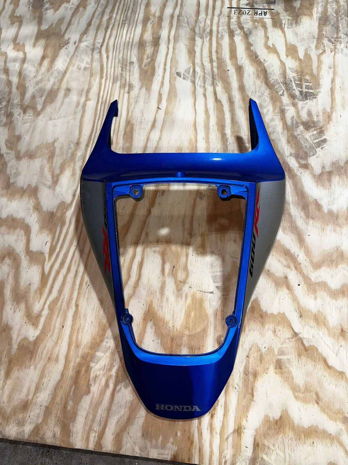 2007 07-08 Honda CBR600RR Center Rear Back Tail Fairing Cowl Shroud OEM
