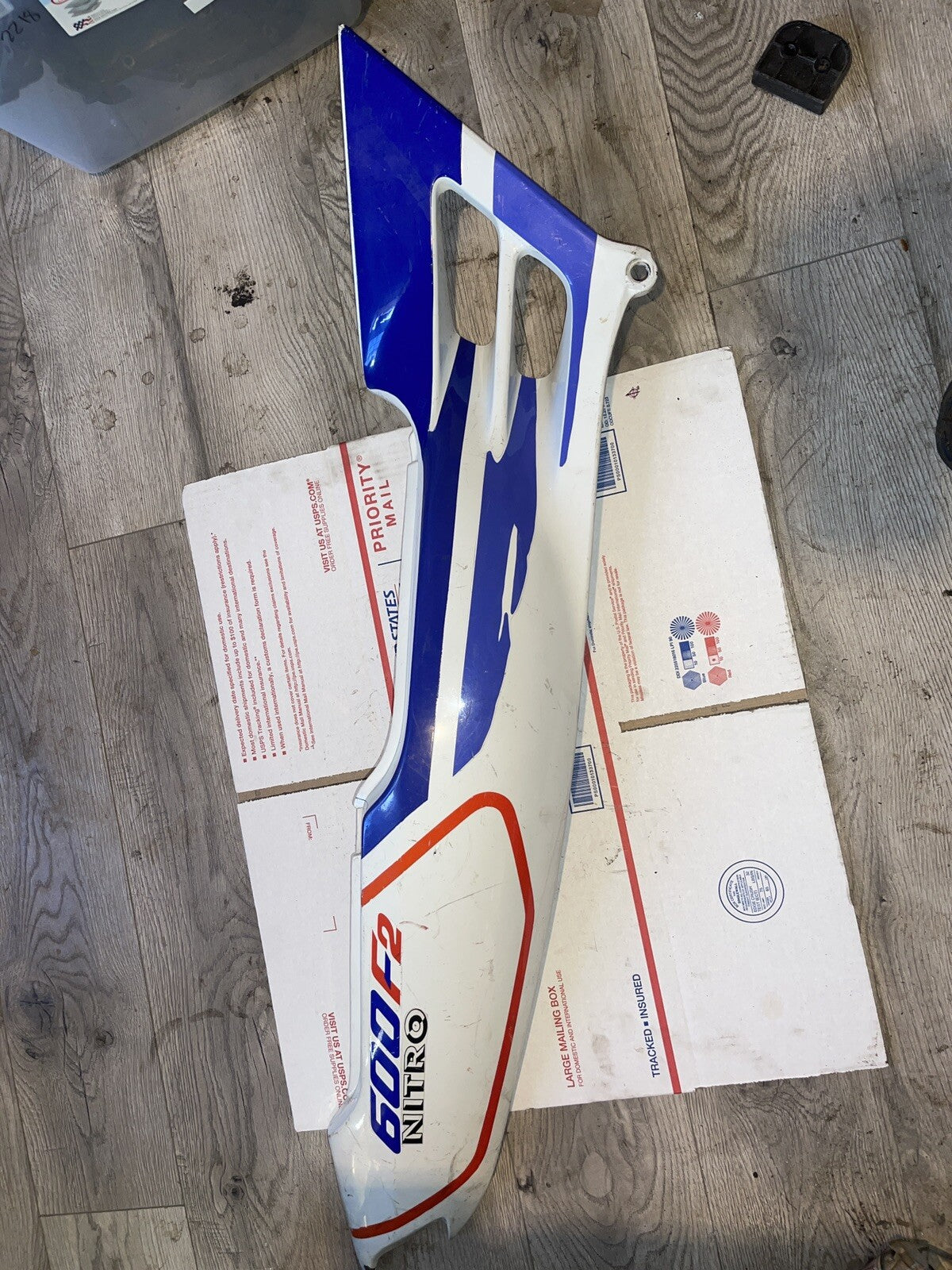 1993 HONDA CBR600F2 RIGHT REAR BACK TAIL FAIRING COWL SHROUD