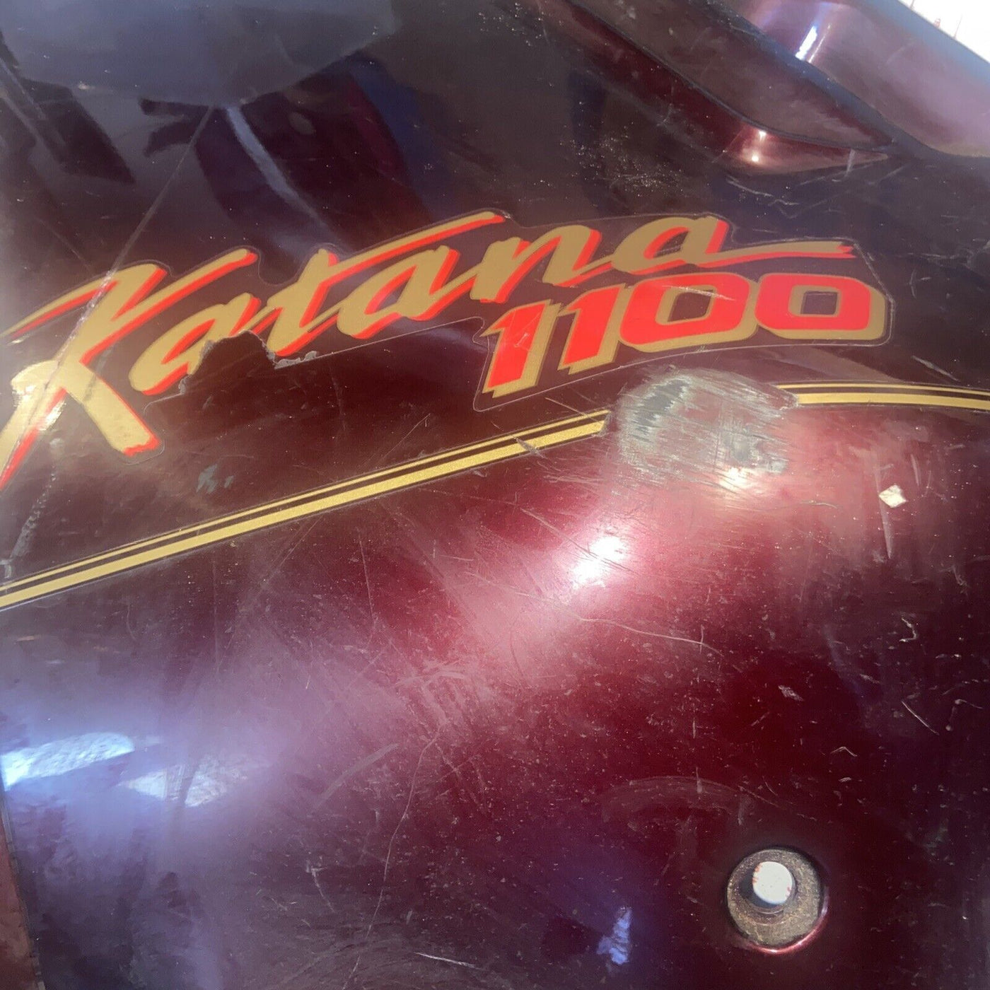 88-93 SUZUKI KATANA 1100 GSX1100F LEFT AND LEFT LOWER BOTTOM BELLY SIDE FAIRING