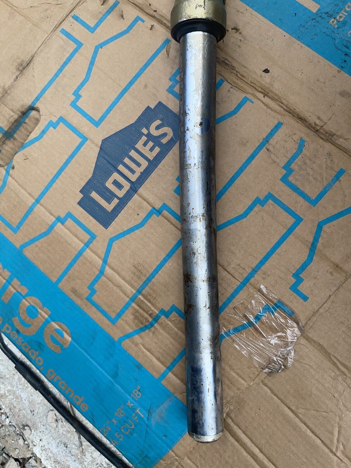 84 Yamaha fj 1100 fork tube bent