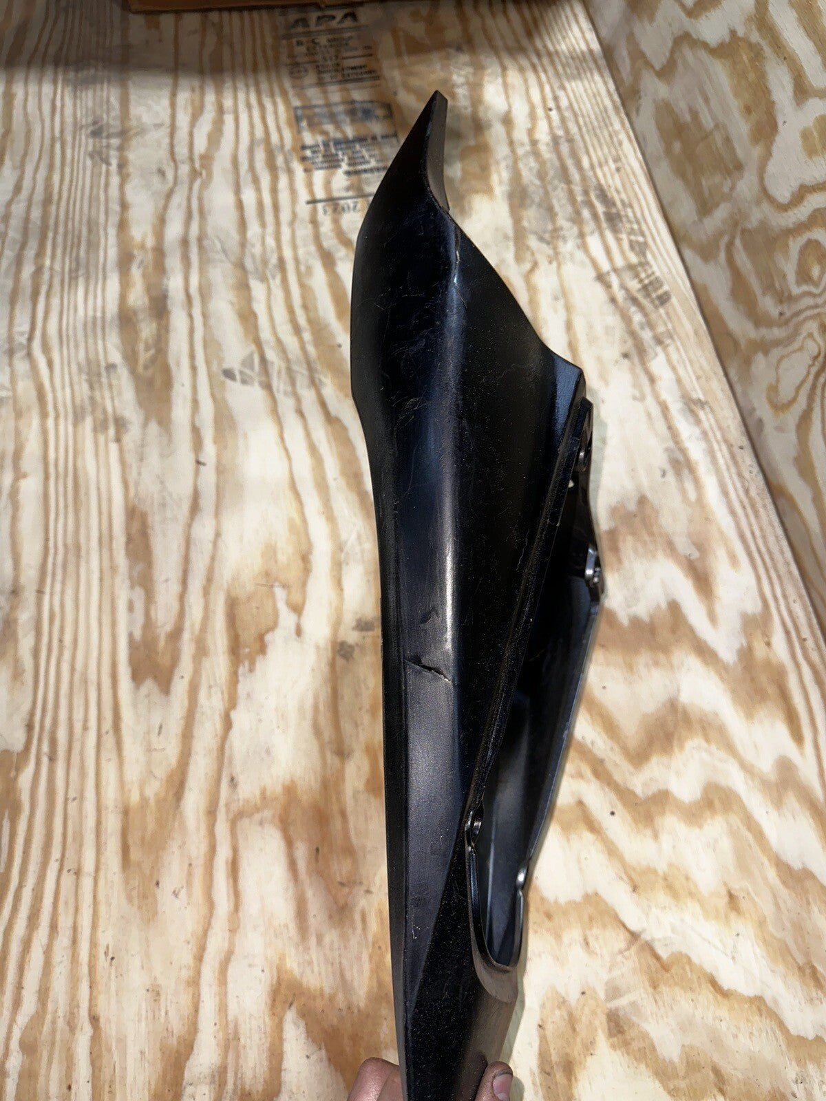 2008 08 07-08 HONDA CBR600RR REAR BACK TAIL FAIRING PLASTIC COWL