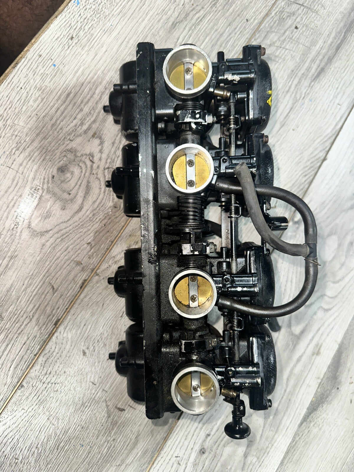 1984-85 KAWASAKI GPZ 550 ZX550 ZX KZ 550 CARBS CARBURETORS NEEDS CLEANING