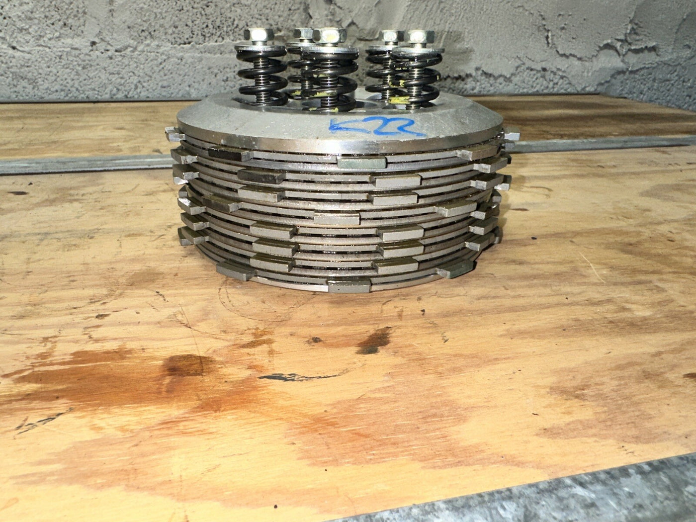 07-12 Honda CBR600RR CBR 600RR COMPLETE CLUTCH W PLATES BASKET HUB OEM