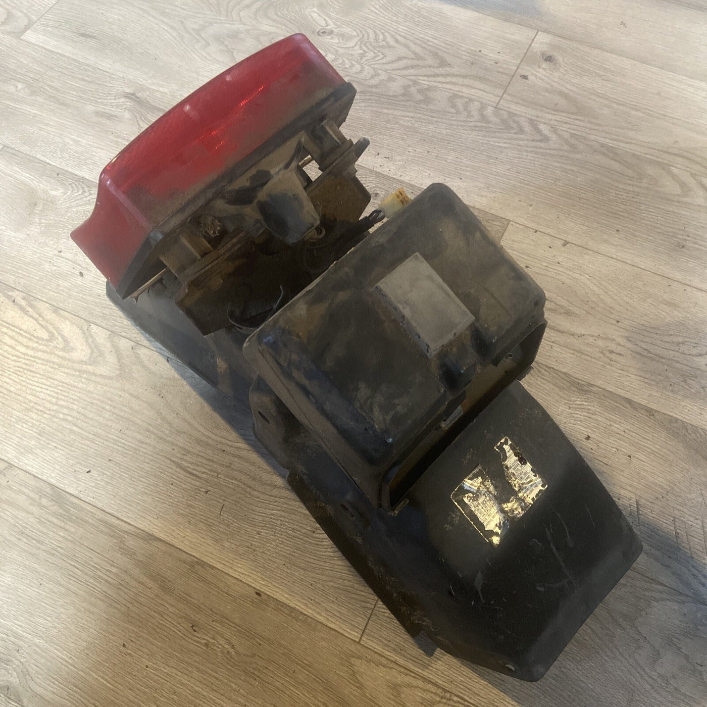 1983 Suzuki GS550E Tail Light Assembly in Good Condition