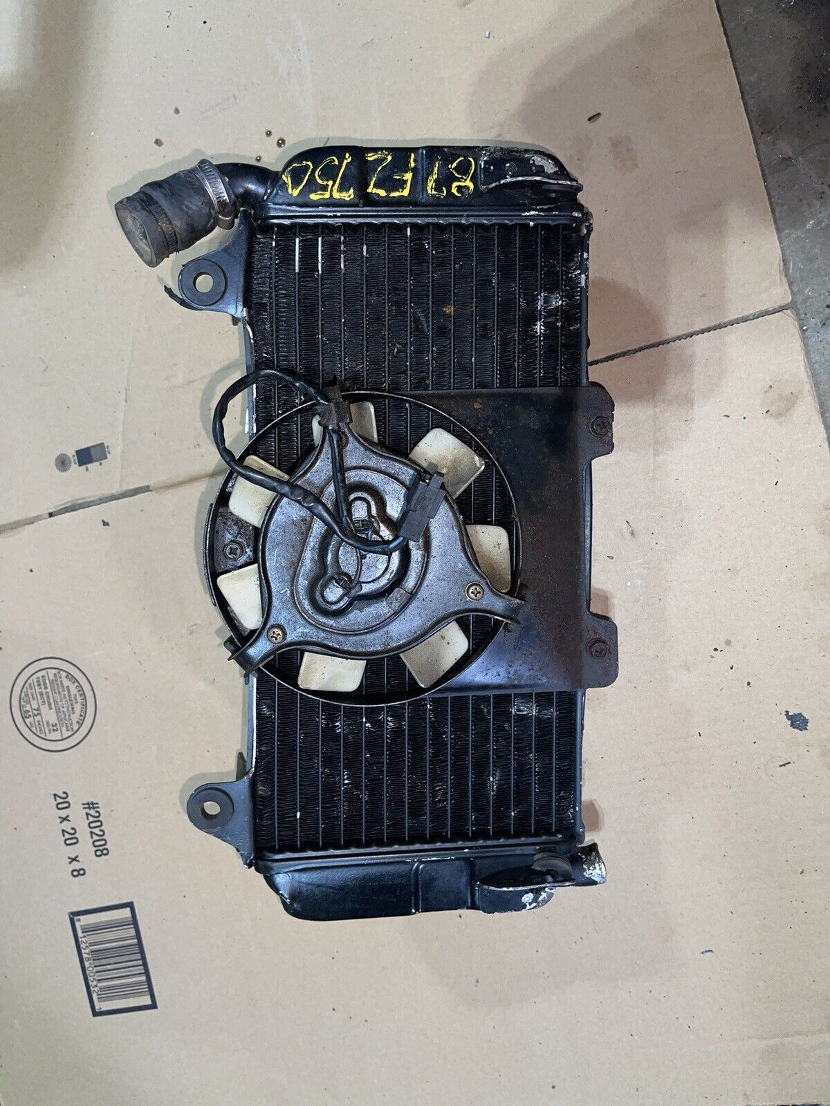 YAMAHA FZ750 1987 1988 87 88 COOLANT WATER RADIATOR