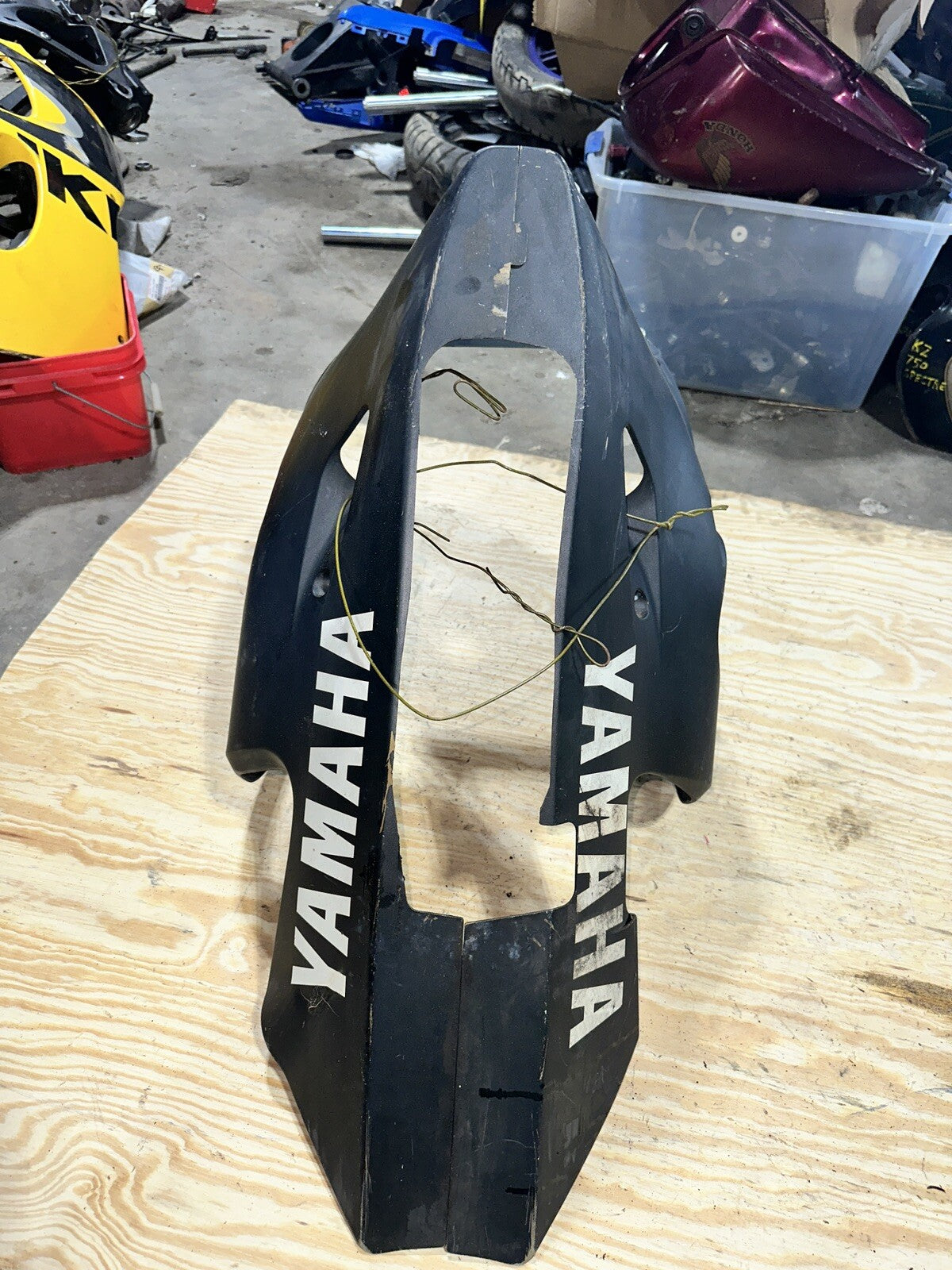 99-02 YAMAHA YZF R6 RIGHT LEFT LOWER BOTTOM BELLY SIDE FAIRING COWL