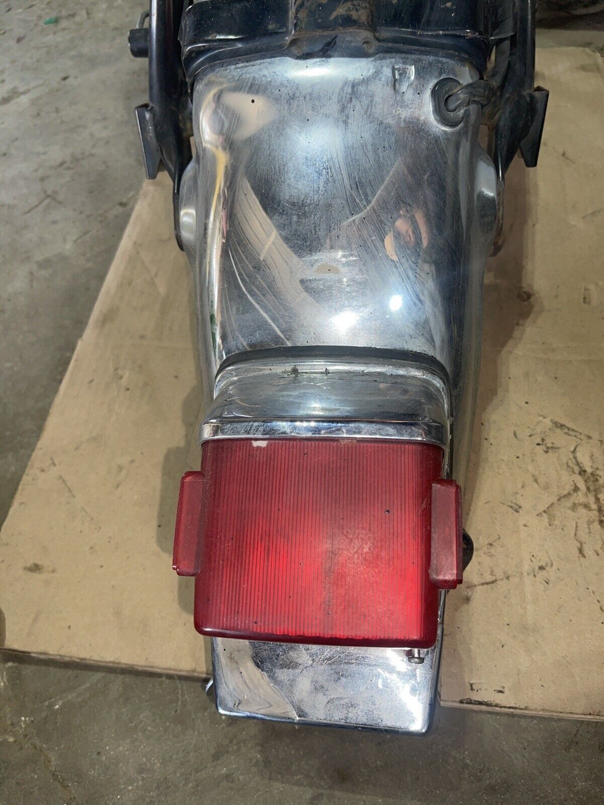 1983 Yamaha Virago 920 XV920 OEM REAR BACK FENDER SUPPORT FRAME SUBFRAME