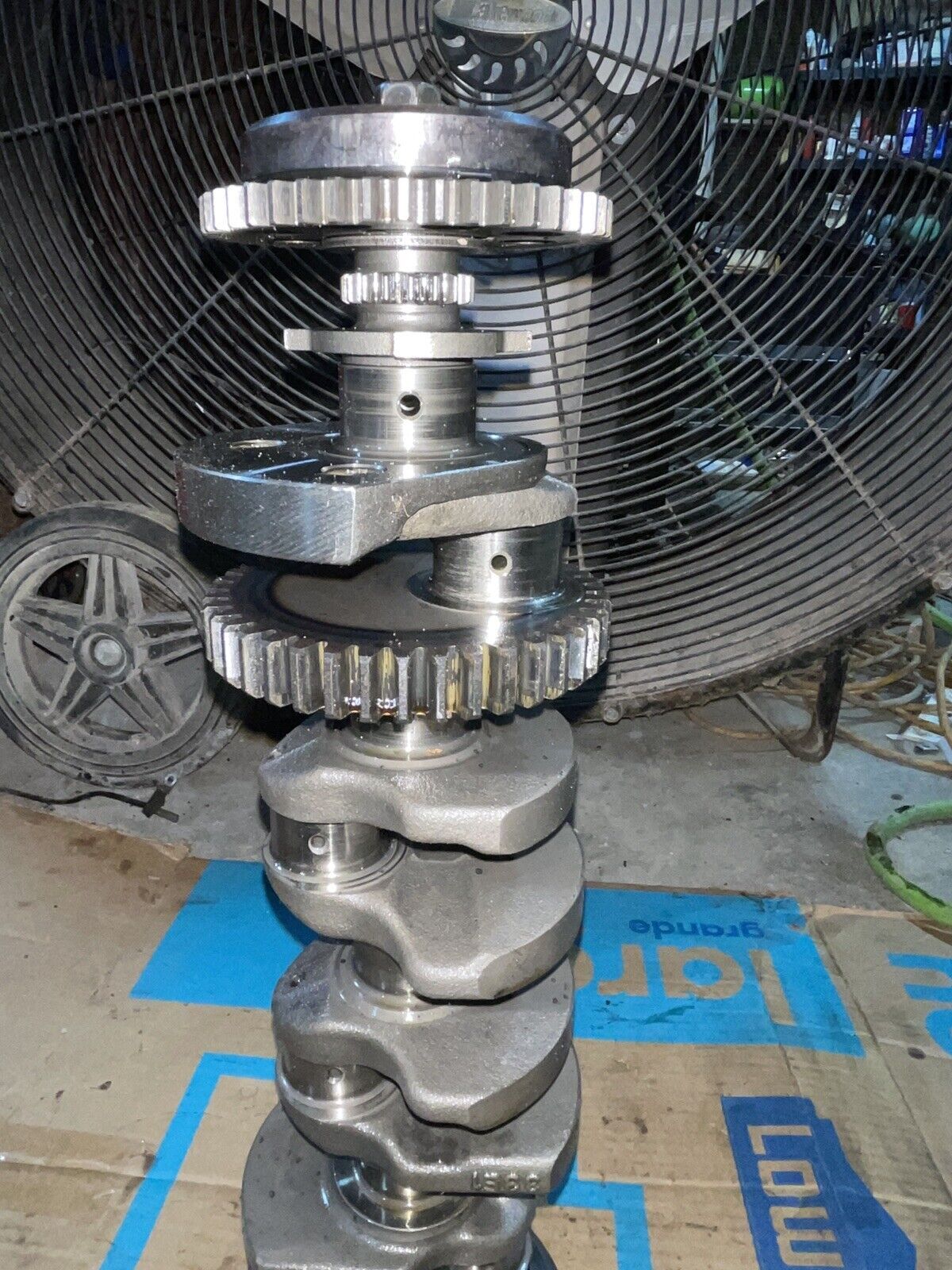 1999 SUZUKI GSXR750 GSXR 750 SRAD  ENGINE MOTOR CRANKSHAFT CRANK SHAFT FLYWHEEL