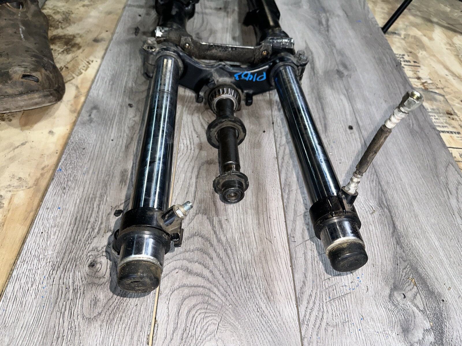 1983 SUZUKI GS1100ES FRONT FORKS SHOCK SUSPENSION SET 51104-49500