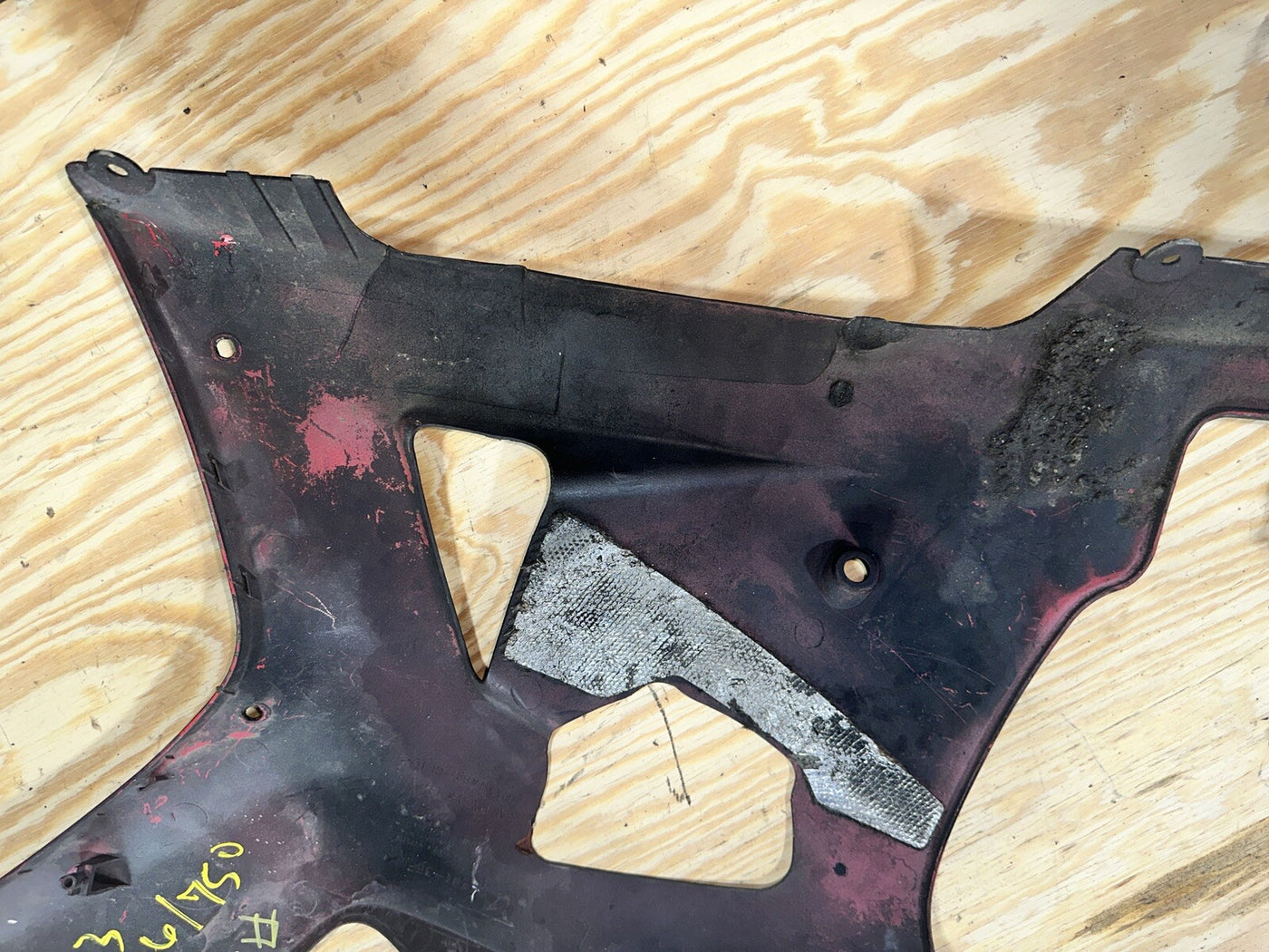 2002 01-03 Suzuki GSXR 600 750 GSXR600 Left Side Fairing Cover Cowl Panel
