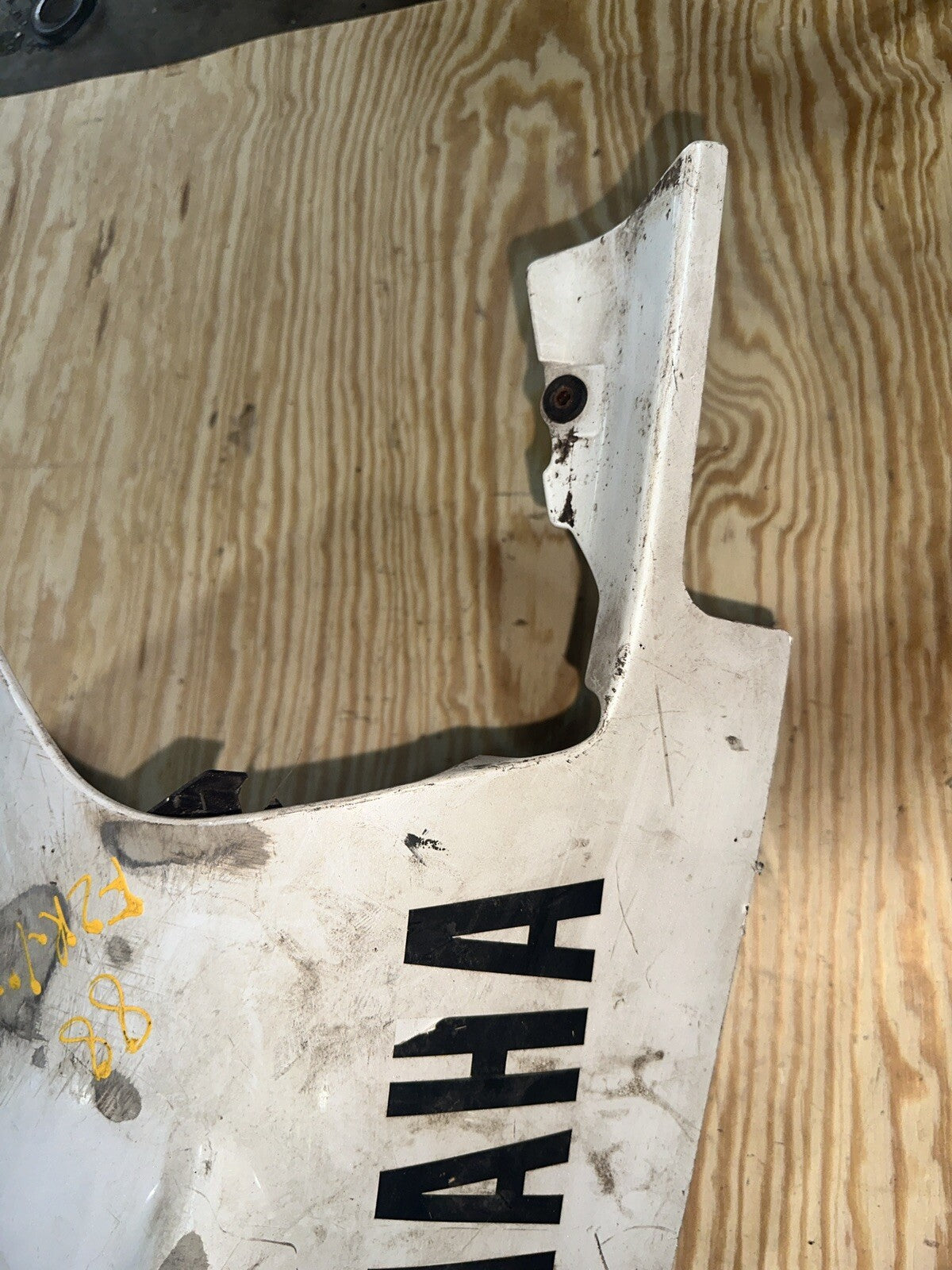 Yamaha FZR1000 FZR 1000 Left Side Fairing Cowl Body 
