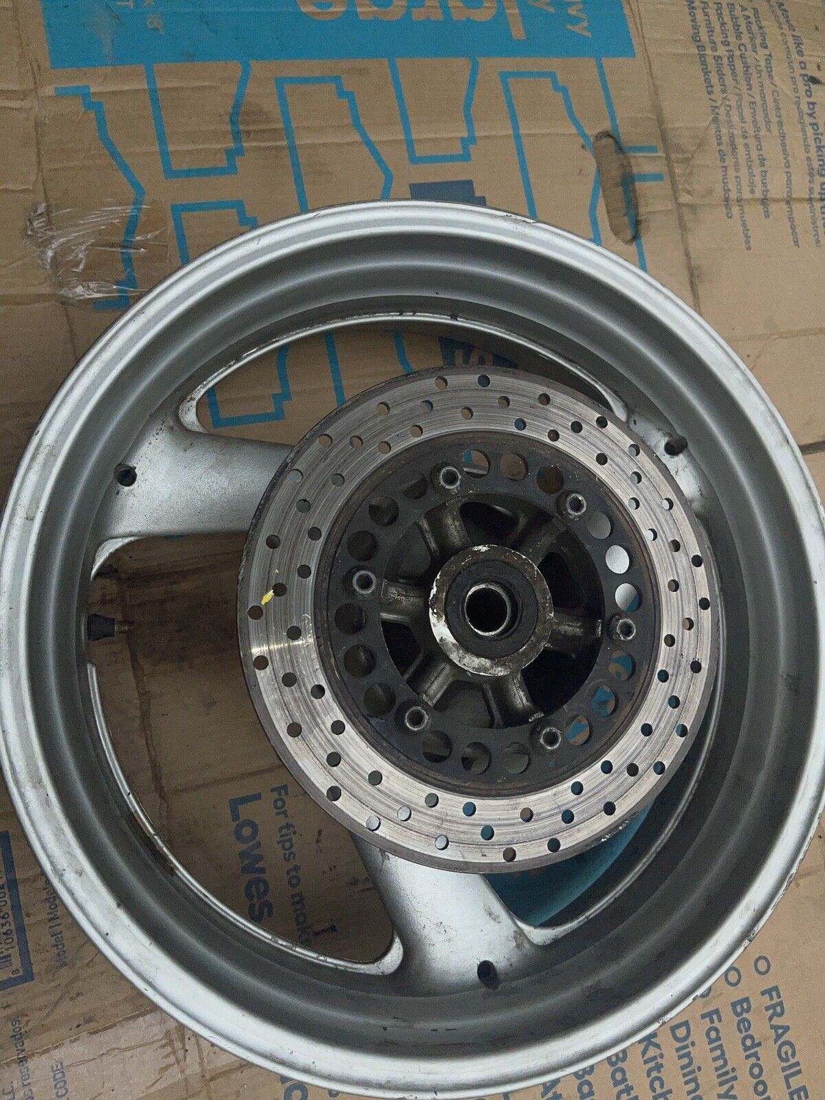 97-07 yamaha yzf600r R6 yzf 600 Rear Wheel Rim
