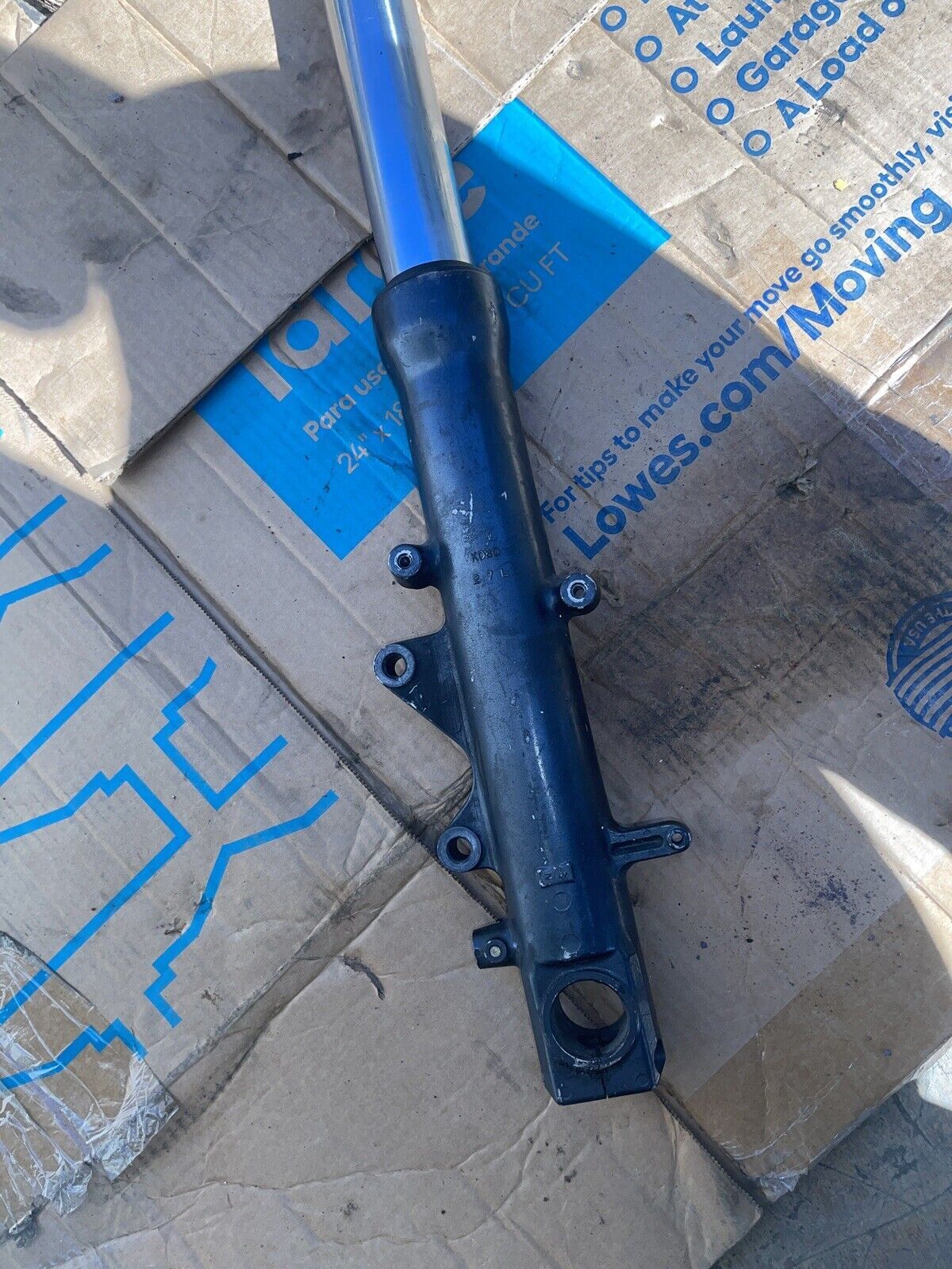 98-99 Kawasaki Ninja Zx6 Single Front Fork Left