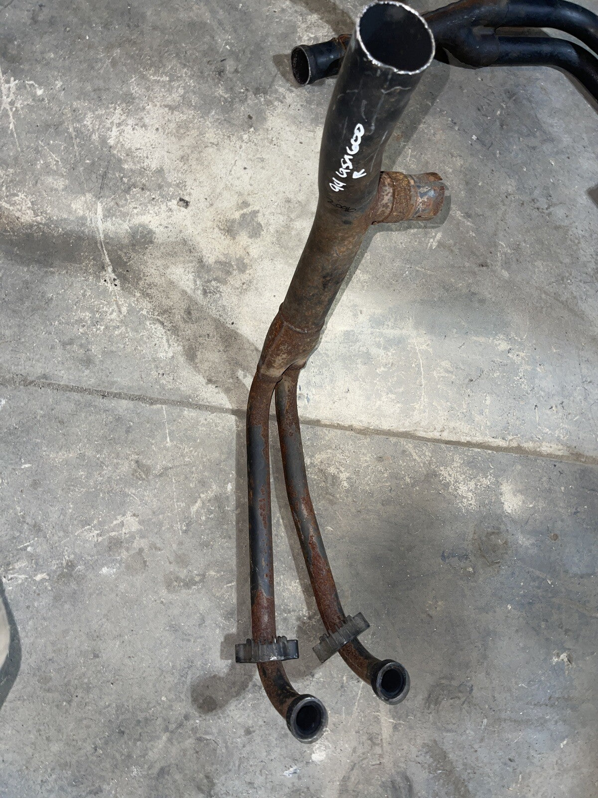 94 suzuki gsx 600 RIGHT exhaust Header