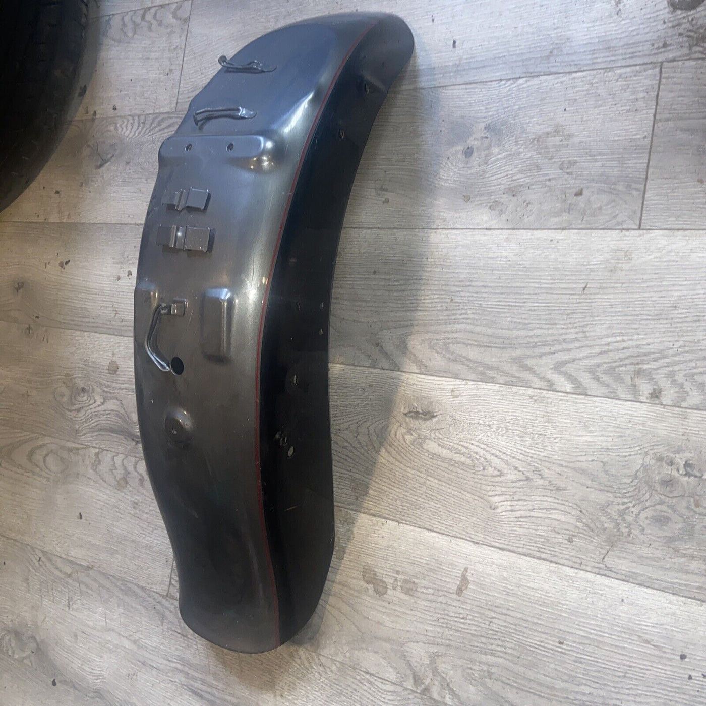 01 Suzuki VS1400 Intruder Blue Ted And Grey Rear Fender