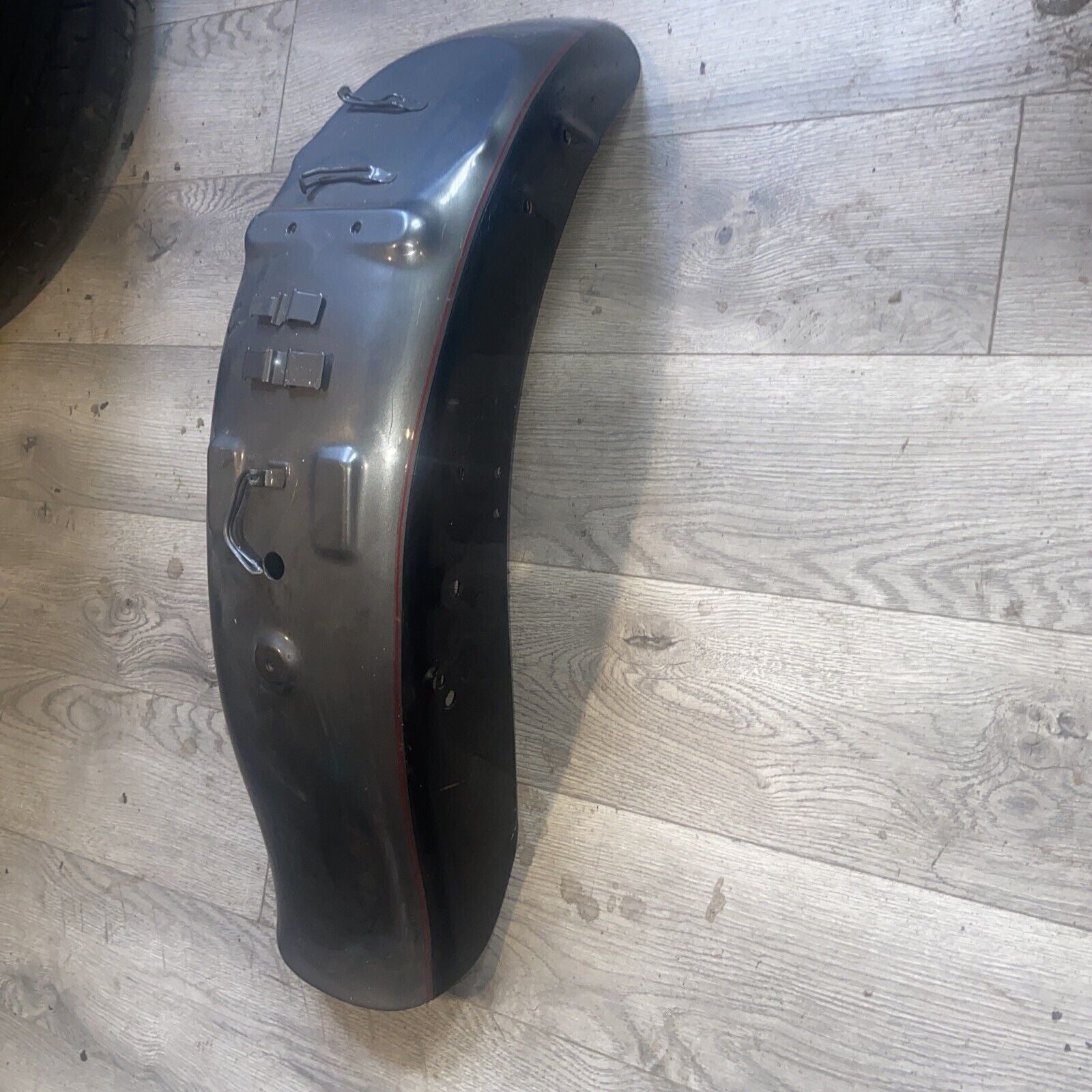 01 Suzuki VS1400 Intruder Blue Ted And Grey Rear Fender