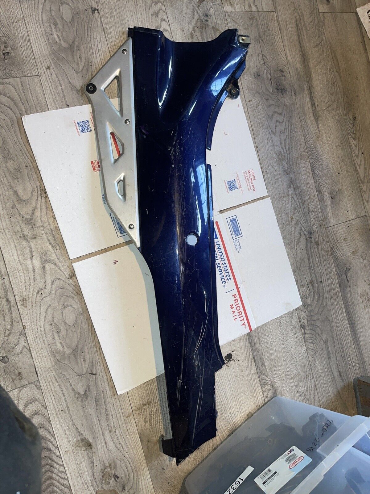 91-97 SUZUKI KATANA GSX600F GSX 600 F Left Side Tail Fairing Cover Cowl OEM