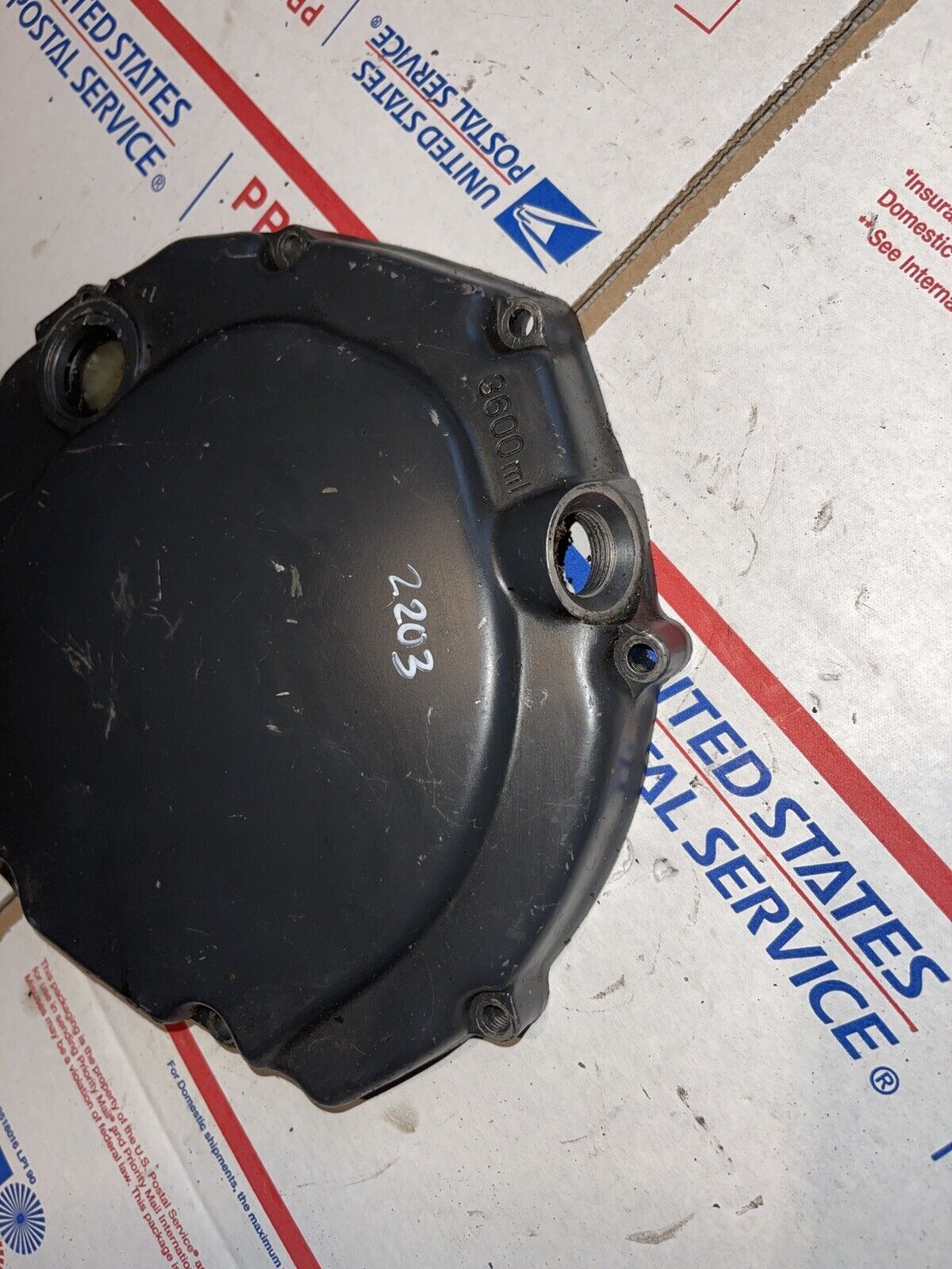 85 86 87 88 89 1989 SUZUKI GSXR 750 OEM engine clutch cover side case