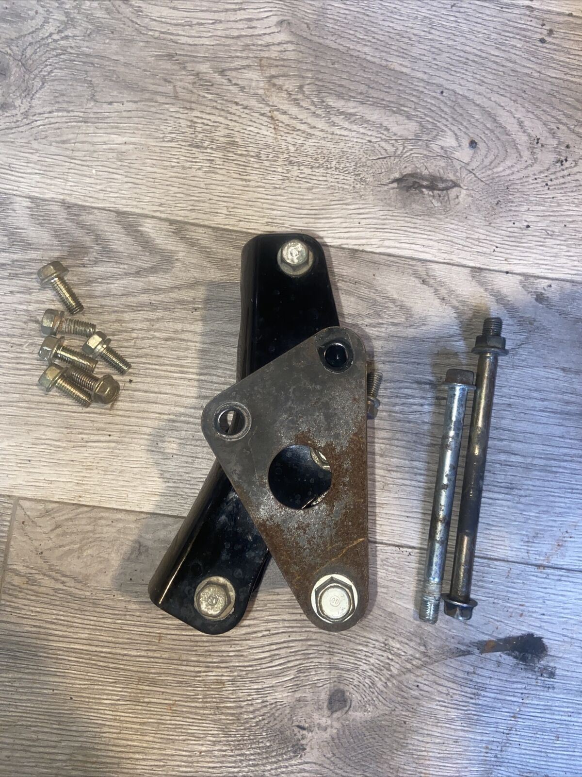 83 HONDA CM450 CM 450 E Mounting Plates With Bolts