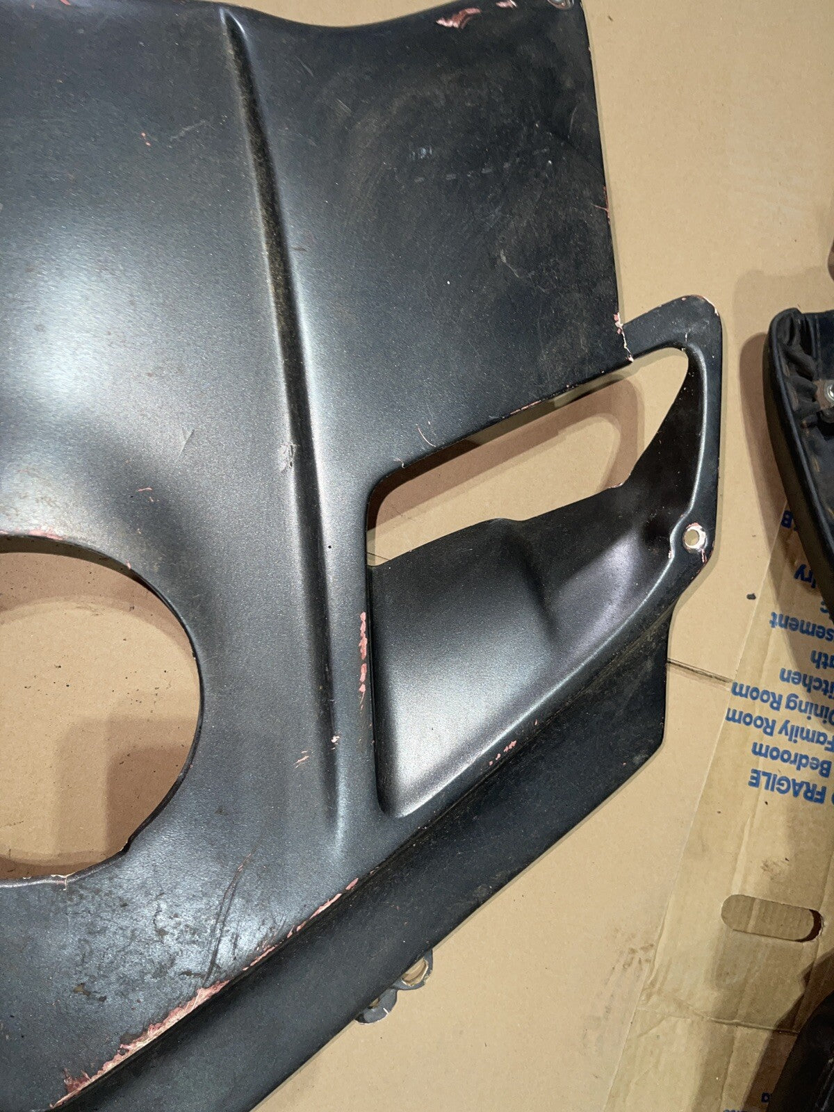 91-94 HONDA CBR600F2 LEFT MID UPPER SIDE FAIRING COWL PLASTIC