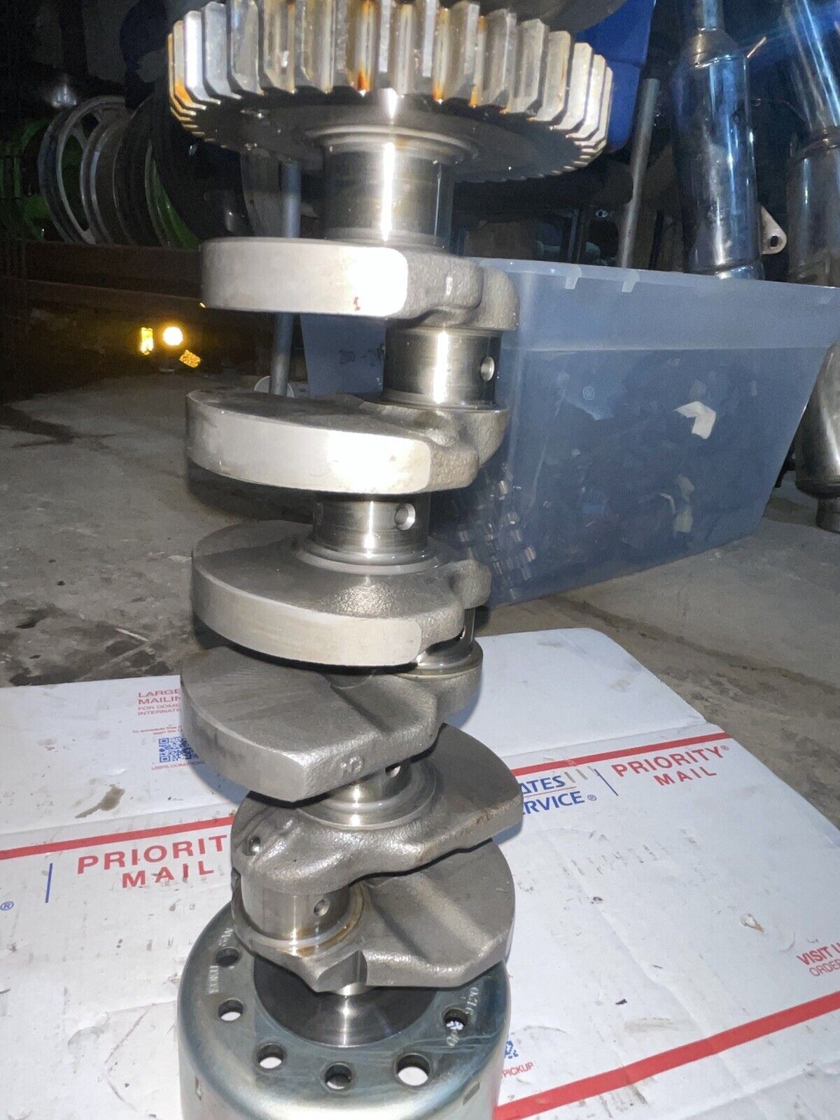96 97 98 99 SUZUKI GSXR 750 OEM CRANKSHAFT & FLYWHEEL