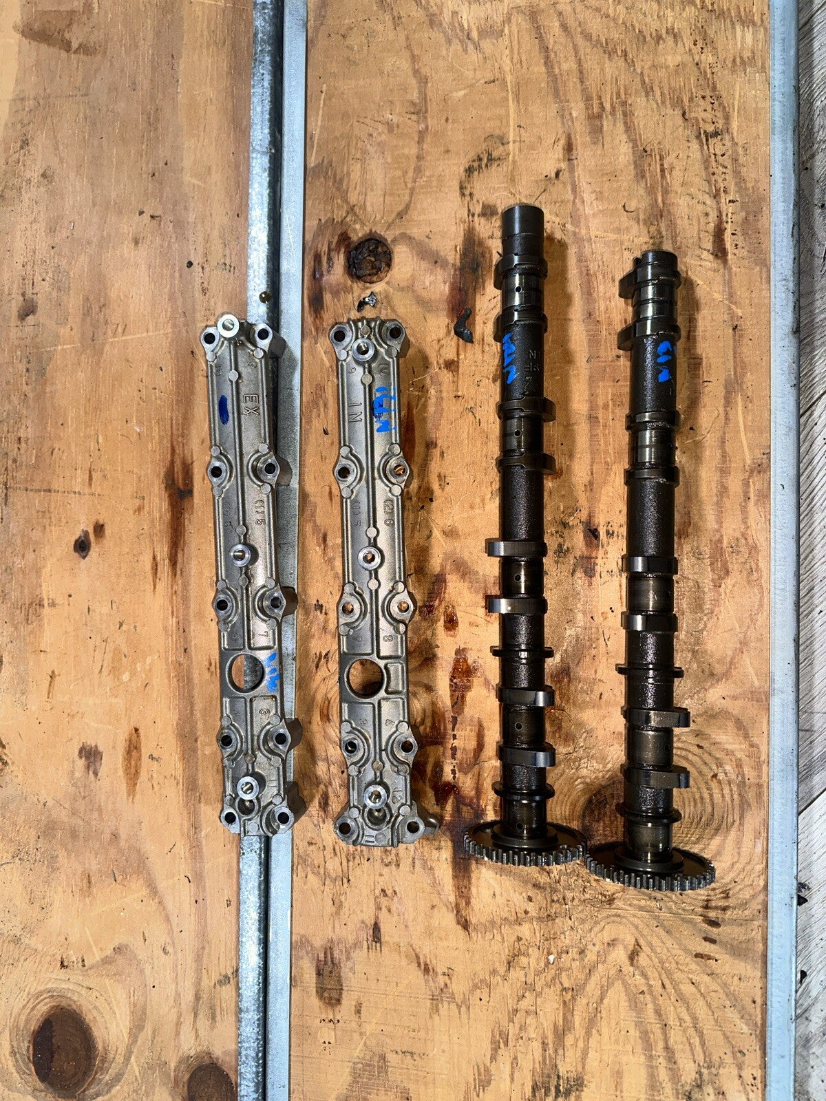 Intake & Exhaust Cams / OEM Camshaft Set 01-03 GSXR600 Camshafts CAPS