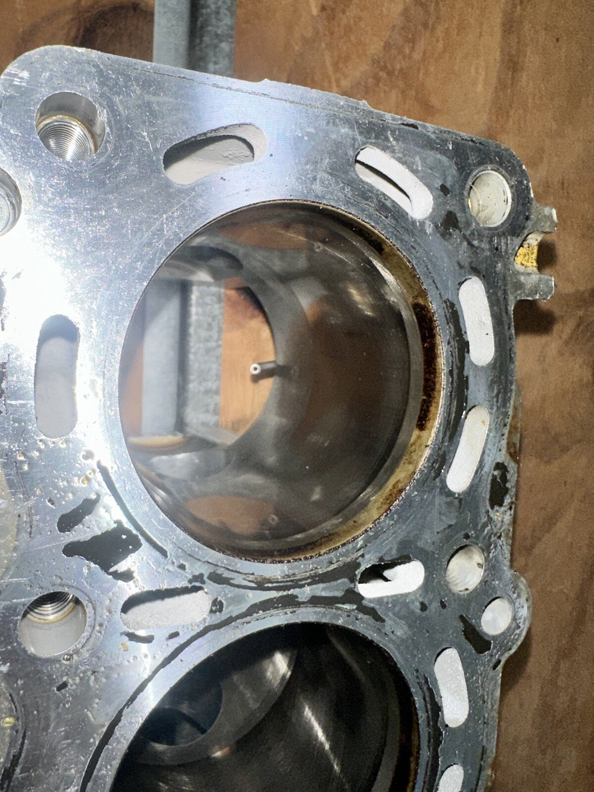 01 02 03 2001 Suzuki Gsxr 600 Engine Upper Case Cases Block Crank Motor Oem JUG