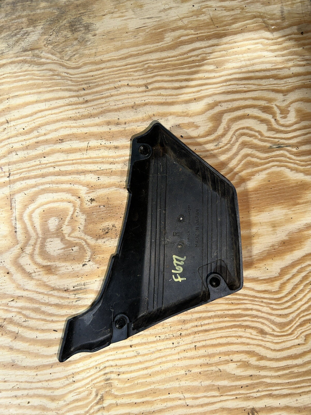 Right Kawasaki LTD 440 1980-1983 OEM Side Cover Panel Black