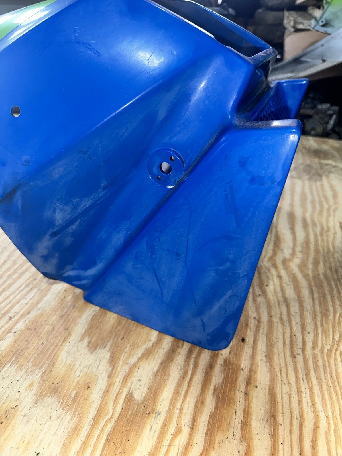 2000 Kawasaki KLR650 Front Upper Headlight Cowl Fairing Cover Panel