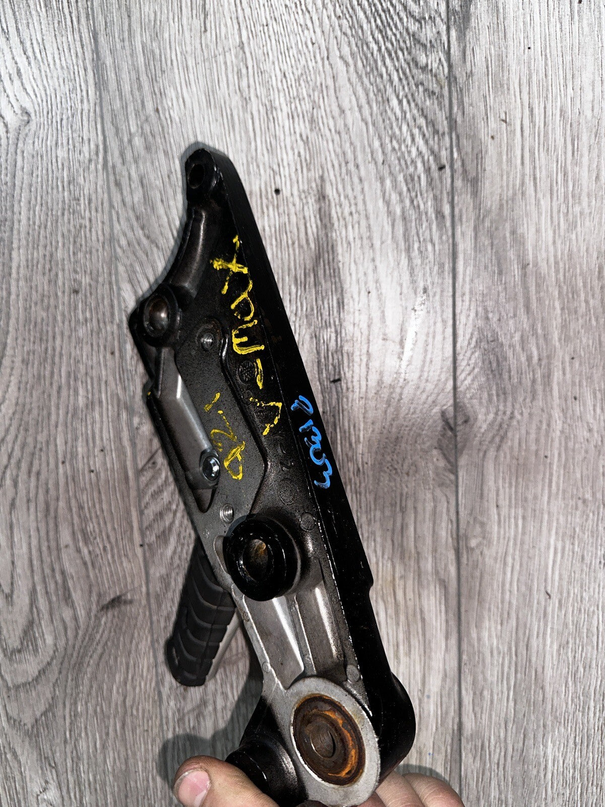 86 Yamaha VMAX V Max Left Rear Passenger Foot Peg Mount Bracket