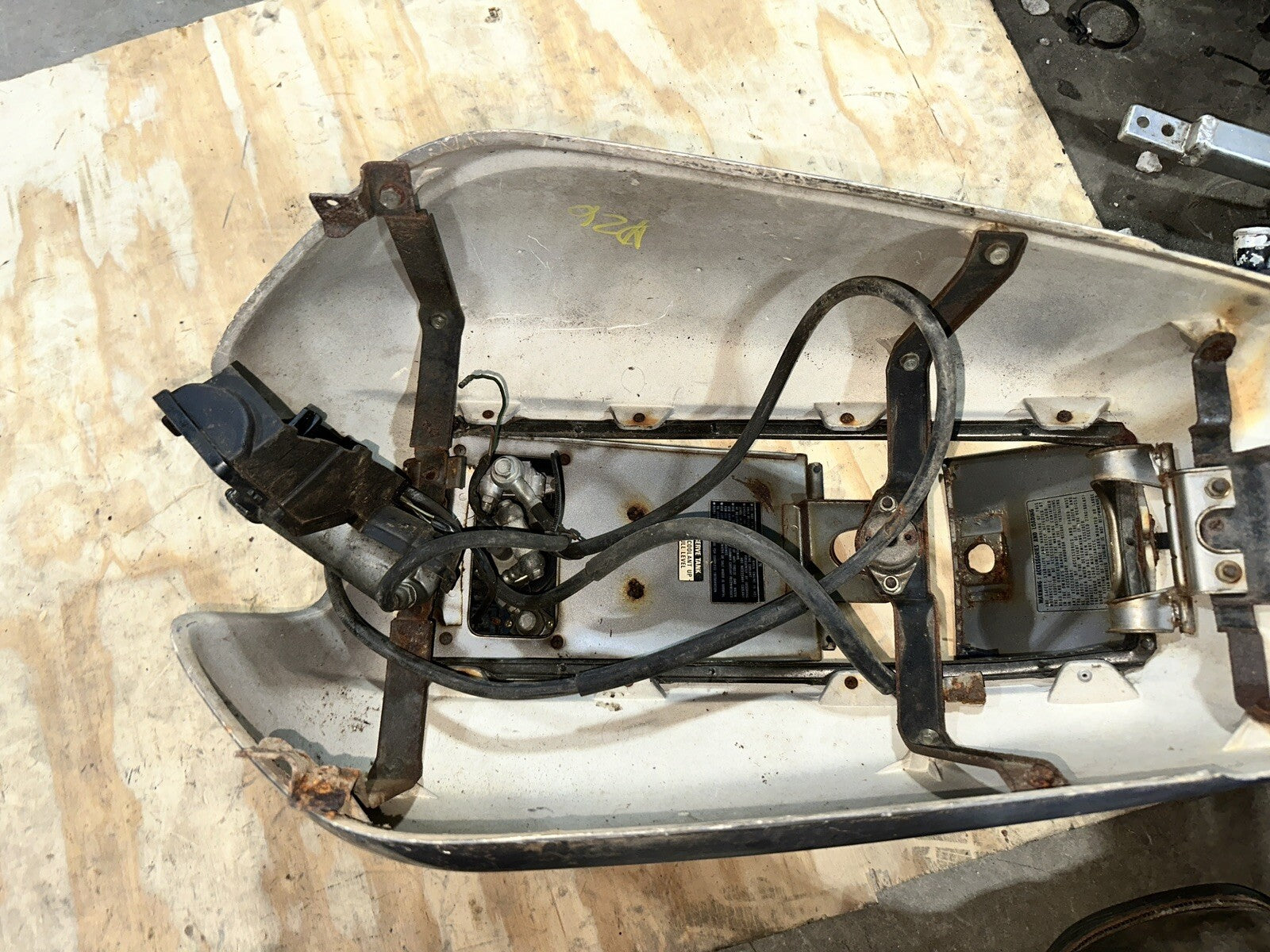 1982 HONDA GOLDWING 1100 ASPENCADE FAUX GAS TANK COVER TRIM PANELCOWL FAIRING