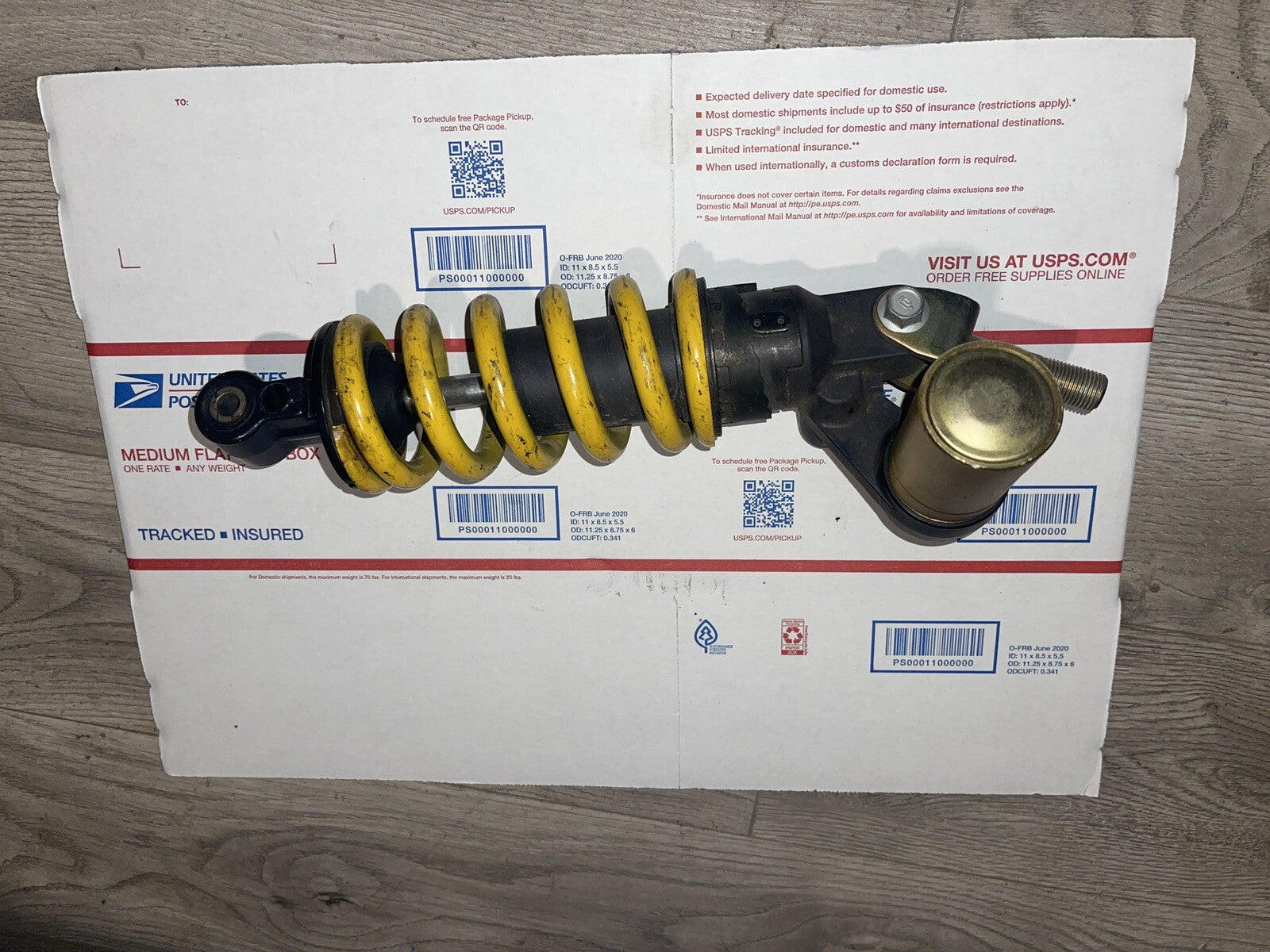 03-06 HONDA CBR 600RR REAR BACK SHOCK ABSORBER SUSPENSION SPRING CBR600RR