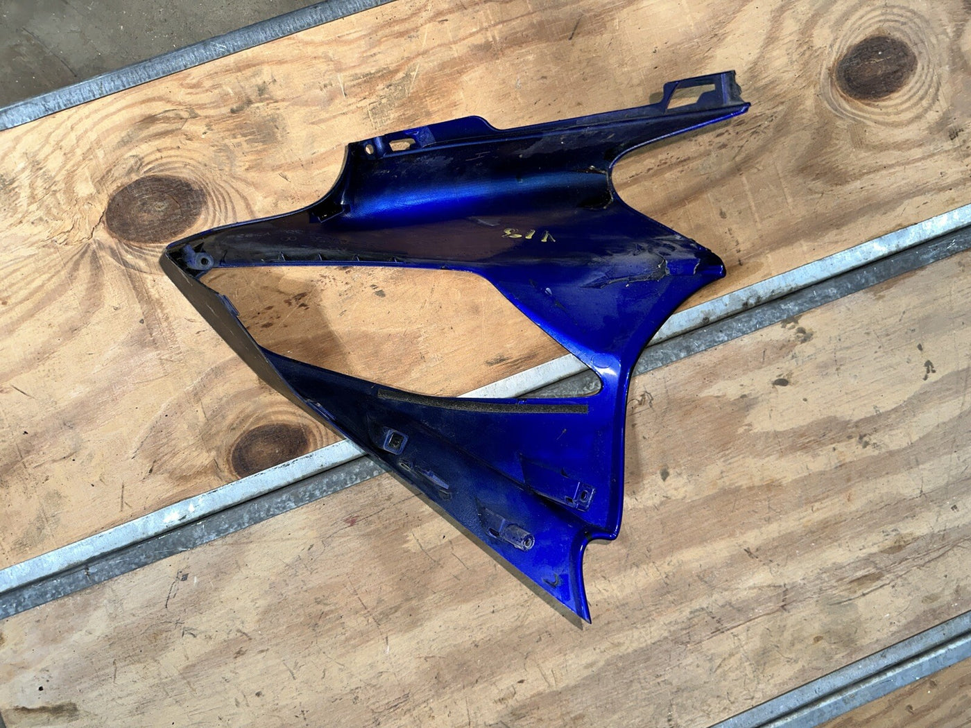 08-16 Yamaha R6 R6R Front Left Headlight Fairing Cowl Plastic