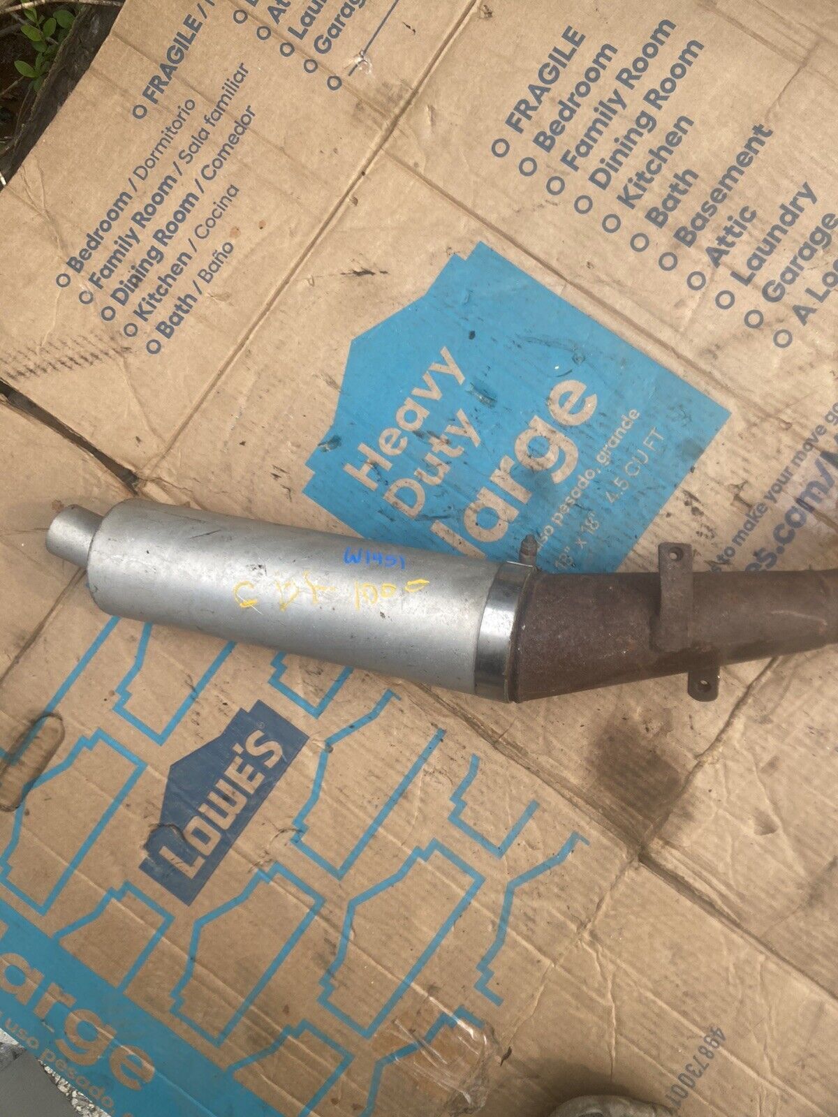 HONDA CBR1000 MUFFLER SLIP ON