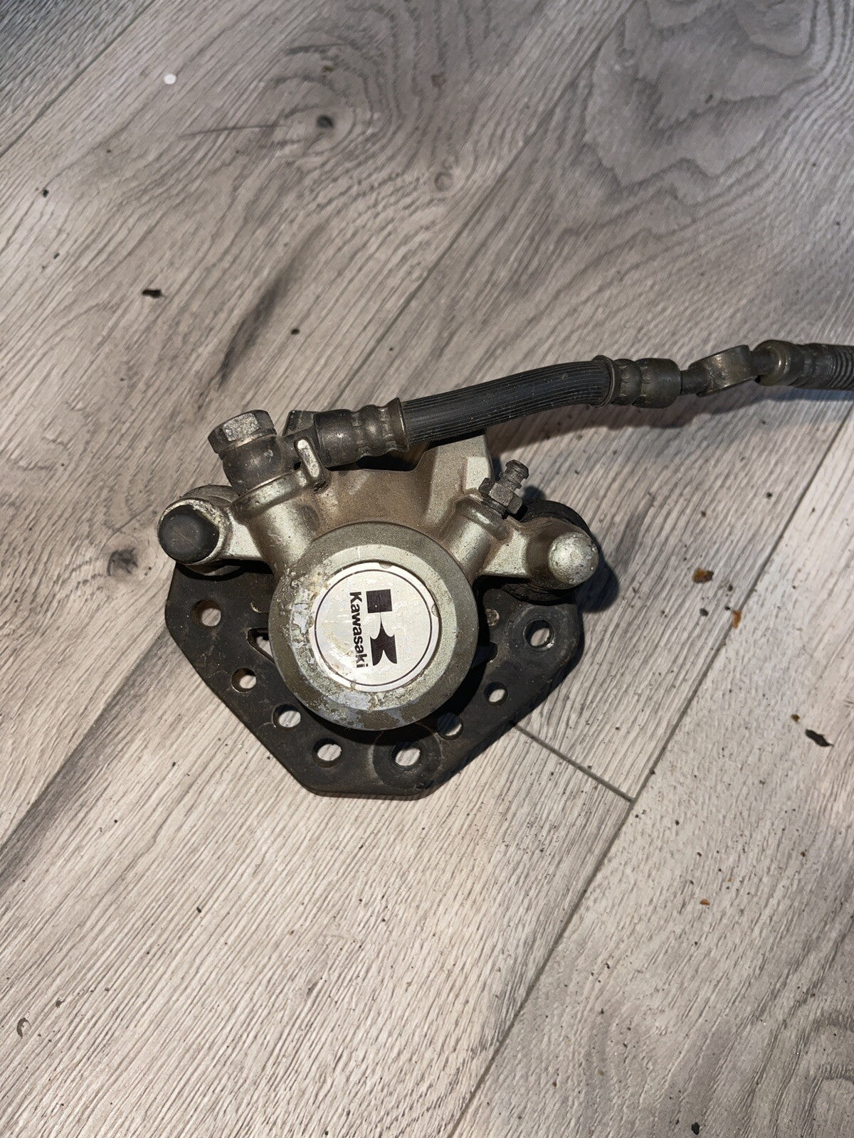 Vintage Kawasaki Motorcycle Disc Brake Caliper Tokico Japan Genuine Original OEM