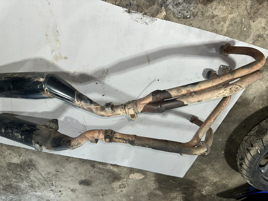 93 Yamaha XJ 600 XJ600 Seca II 2 Header muffler pipe exhaust