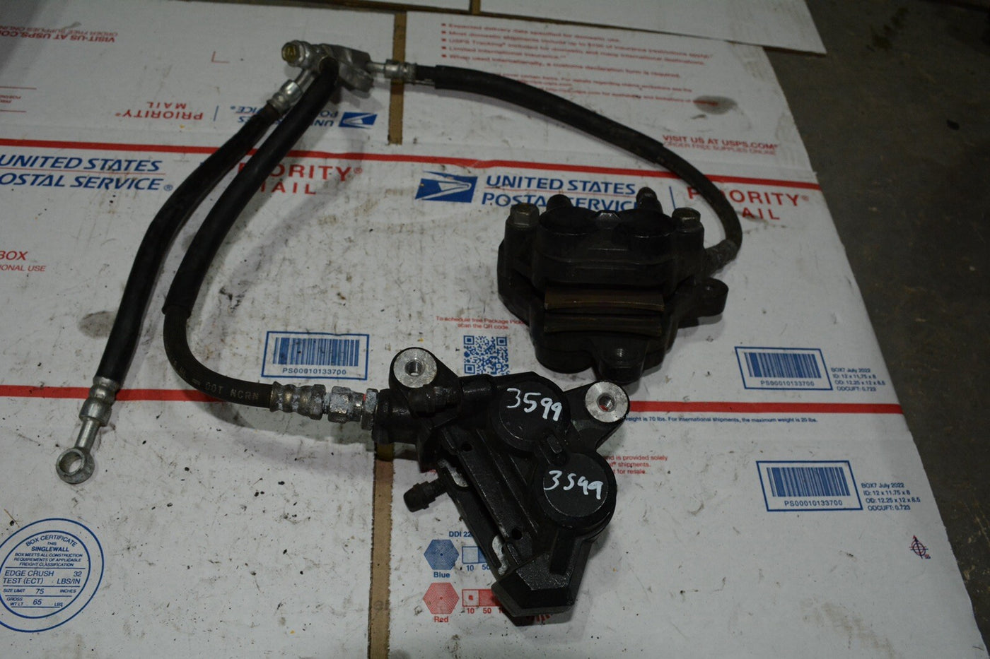 1994 Suzuki Katana GSX 600 F  front brake calipers master cylinder line 94 95 97
