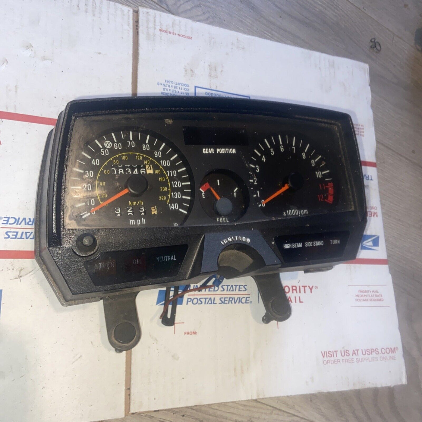 83-85 SUZUKI GS550 GAUGES METER SPEEDO TACH